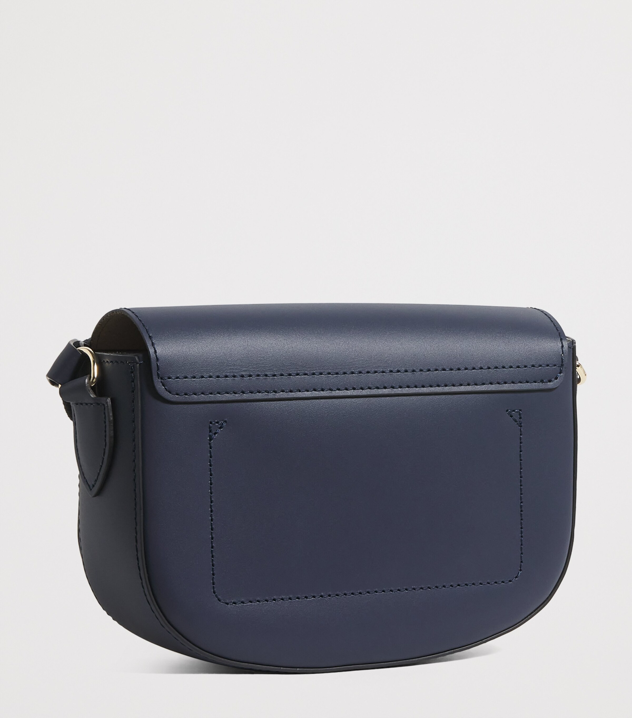 Longchamp Small Leather Épure Cross-Body Bag Navy Image 3