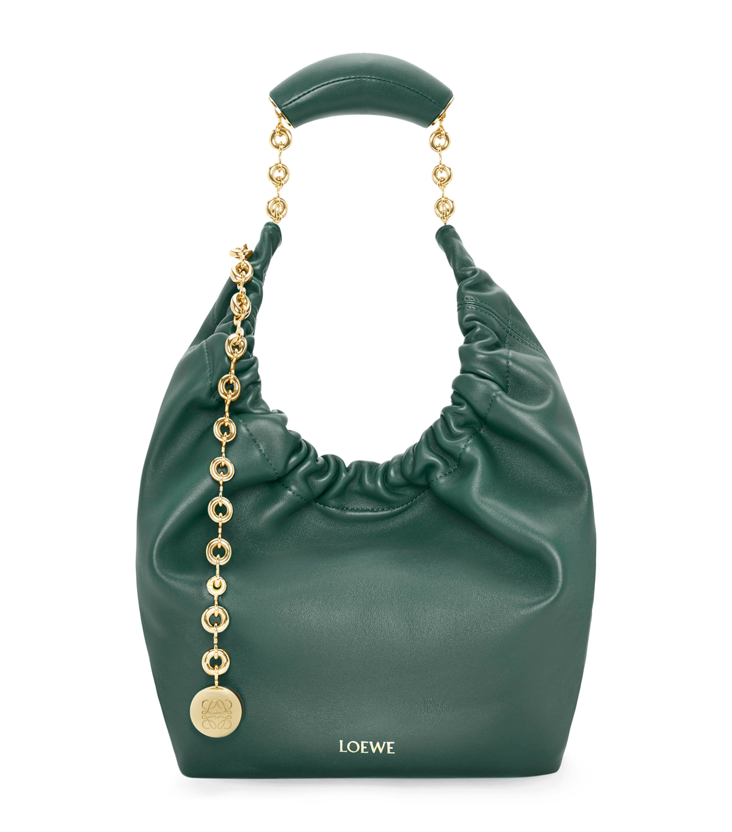 LOEWE ライムグリーン ショルダーバッグ Amazon.co.jp: Loewe A896N01X03 Shoulder Bag, Goya Bag, GREEN BEAN
