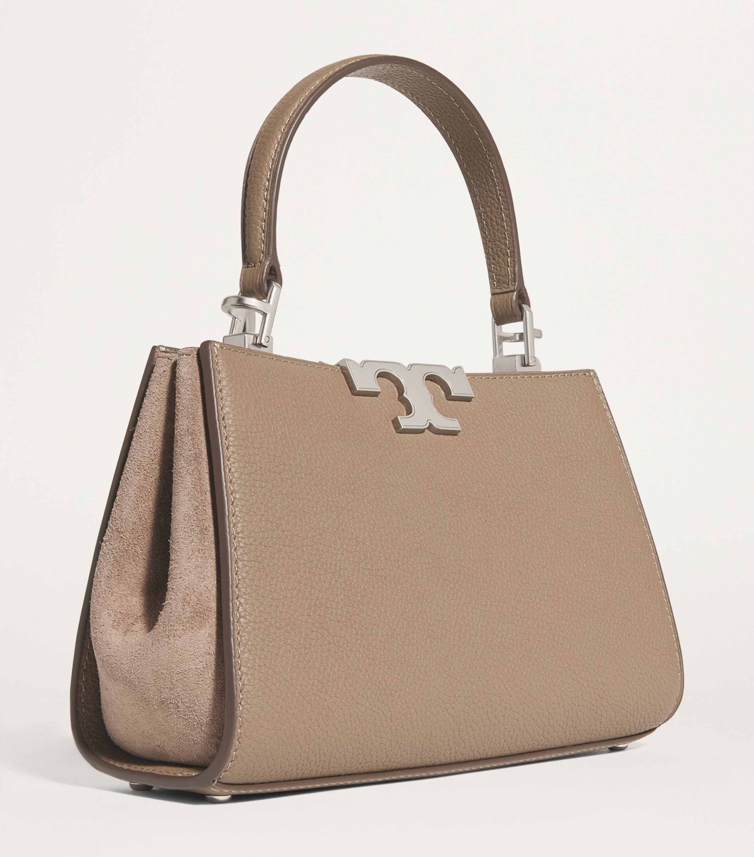 Tory Burch Mini Leather Eleanor Top-Handle Bag | Harrods US