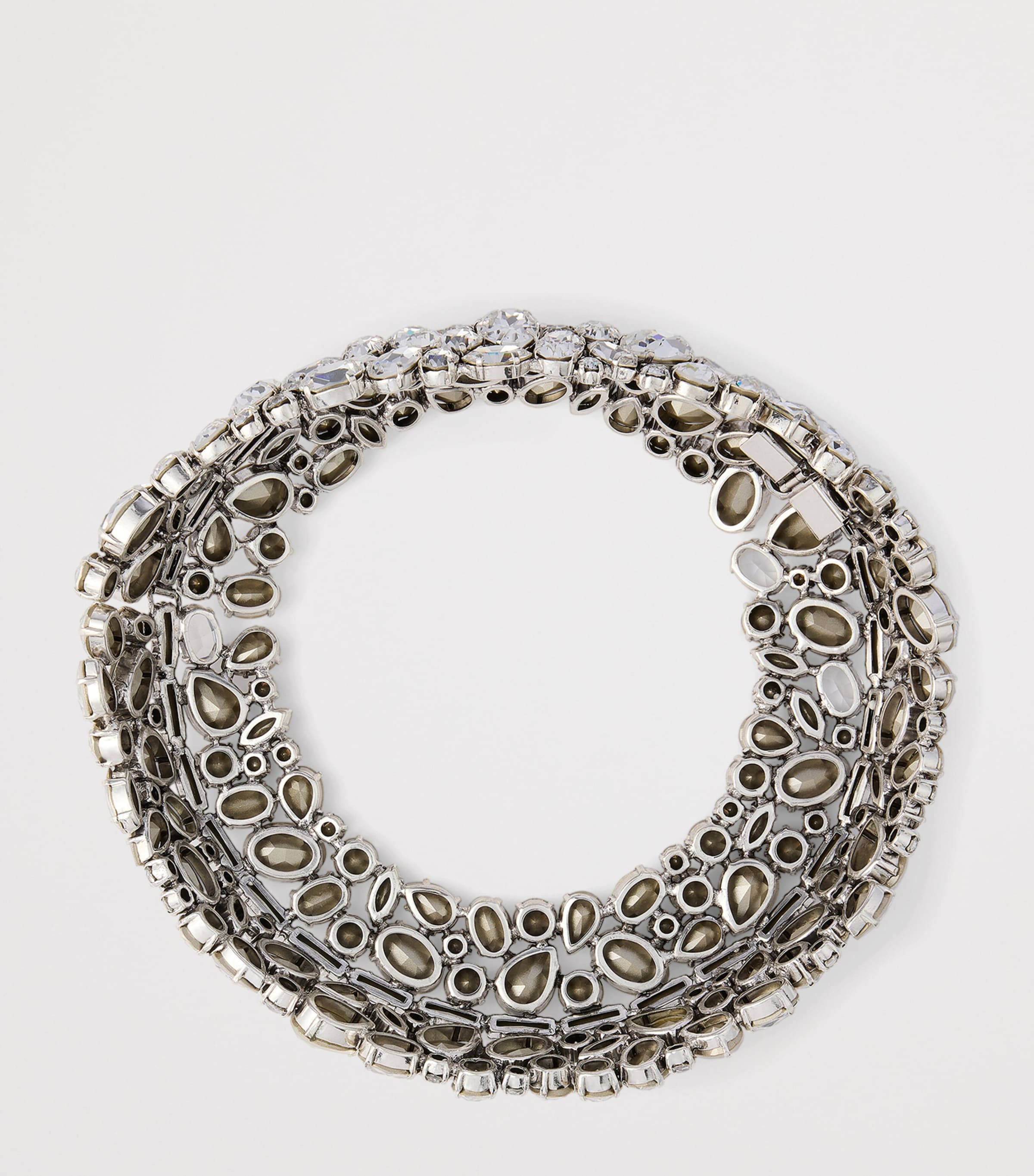Crystal Choker SILVERY Image 3
