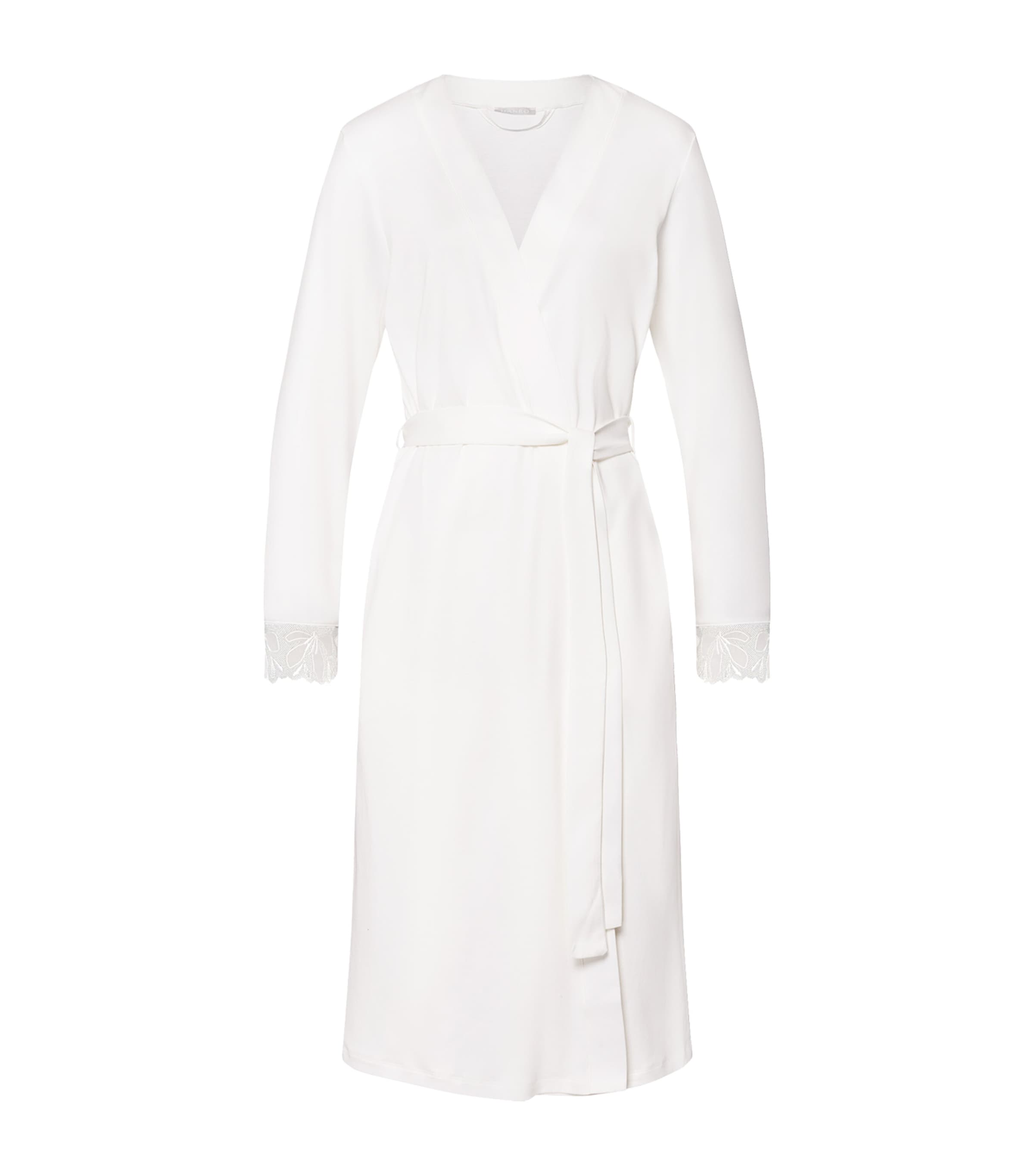 Hanro Cotton Kalea Robe | Women Clothing | Nightwear | Dressing Gowns | Designers | Hanro