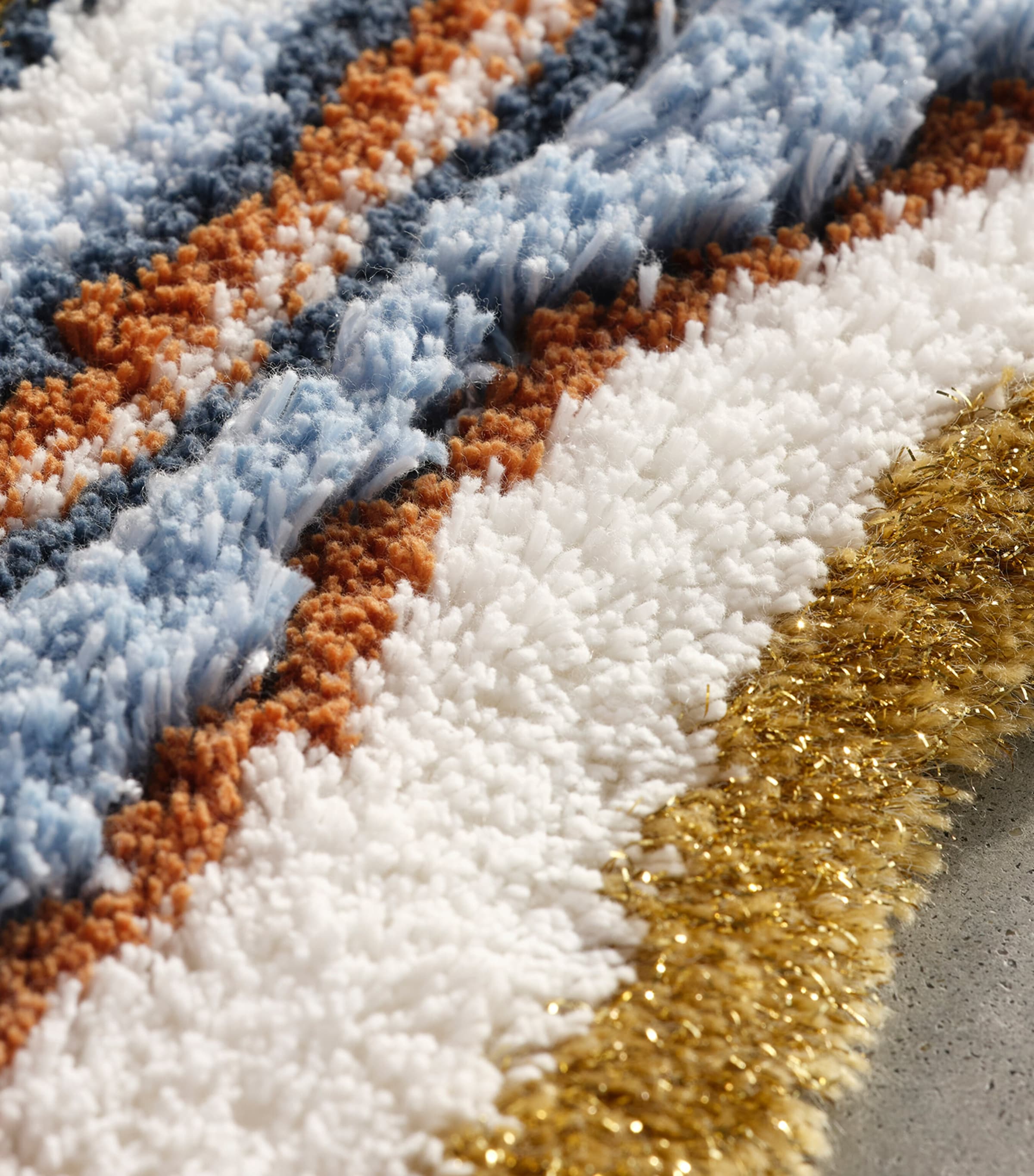 Abyss & Habidecor Celora Bath Rug (85cm x 145cm) Powder Blue Image 6