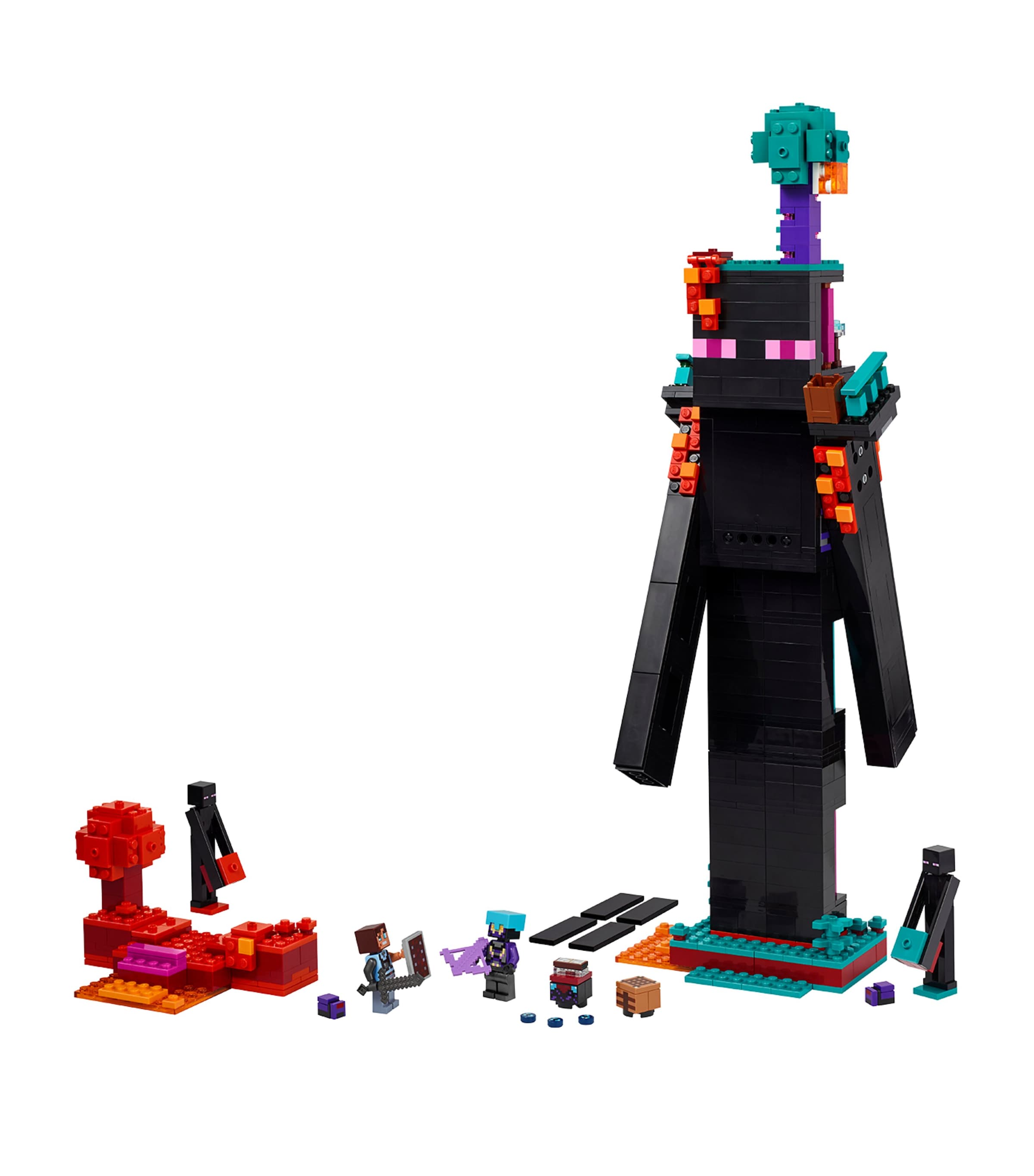 Minecraft The Enderman Tower Set 21279 MULTI Image 1