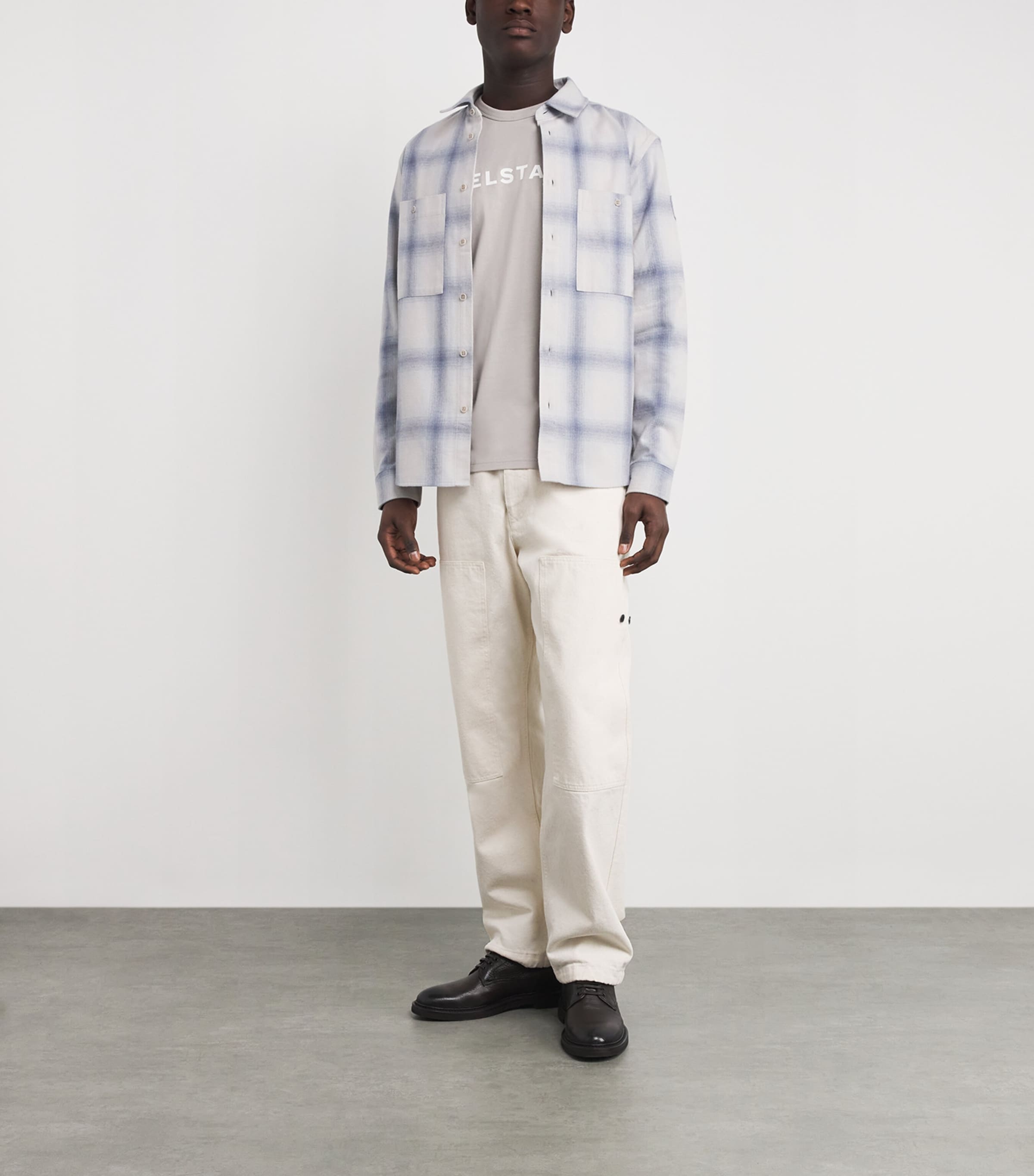 Cotton Logo T-Shirt CMTGY-CEMENT GREY Image 2