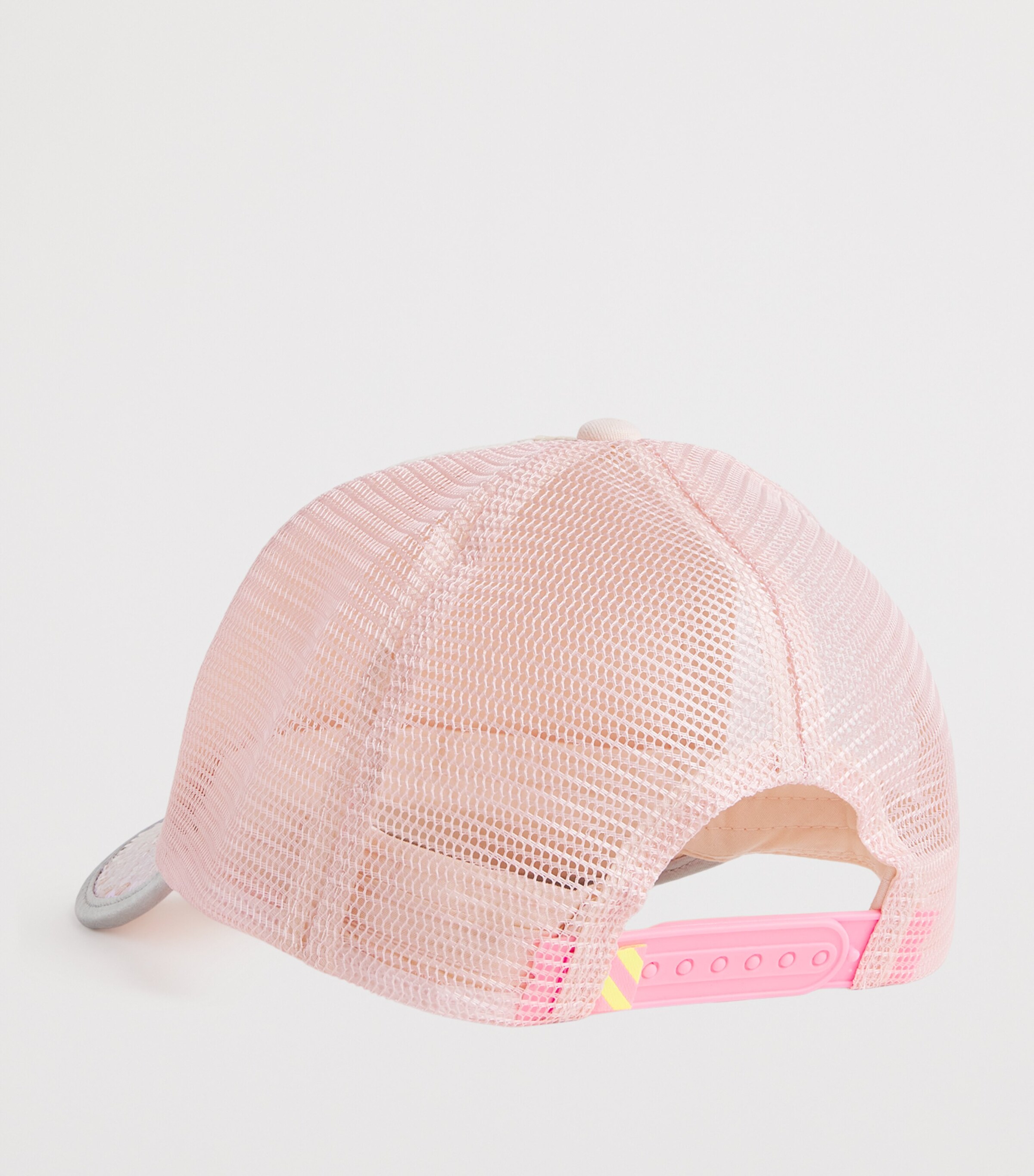 Sequinned Party Baseball Cap 45S PINK  PALE Image 3