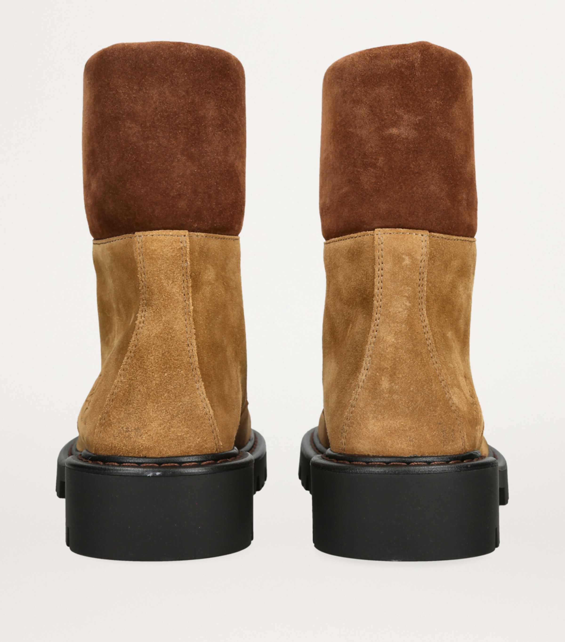 LOEWE Suede Sierra Boots Brown Image 2