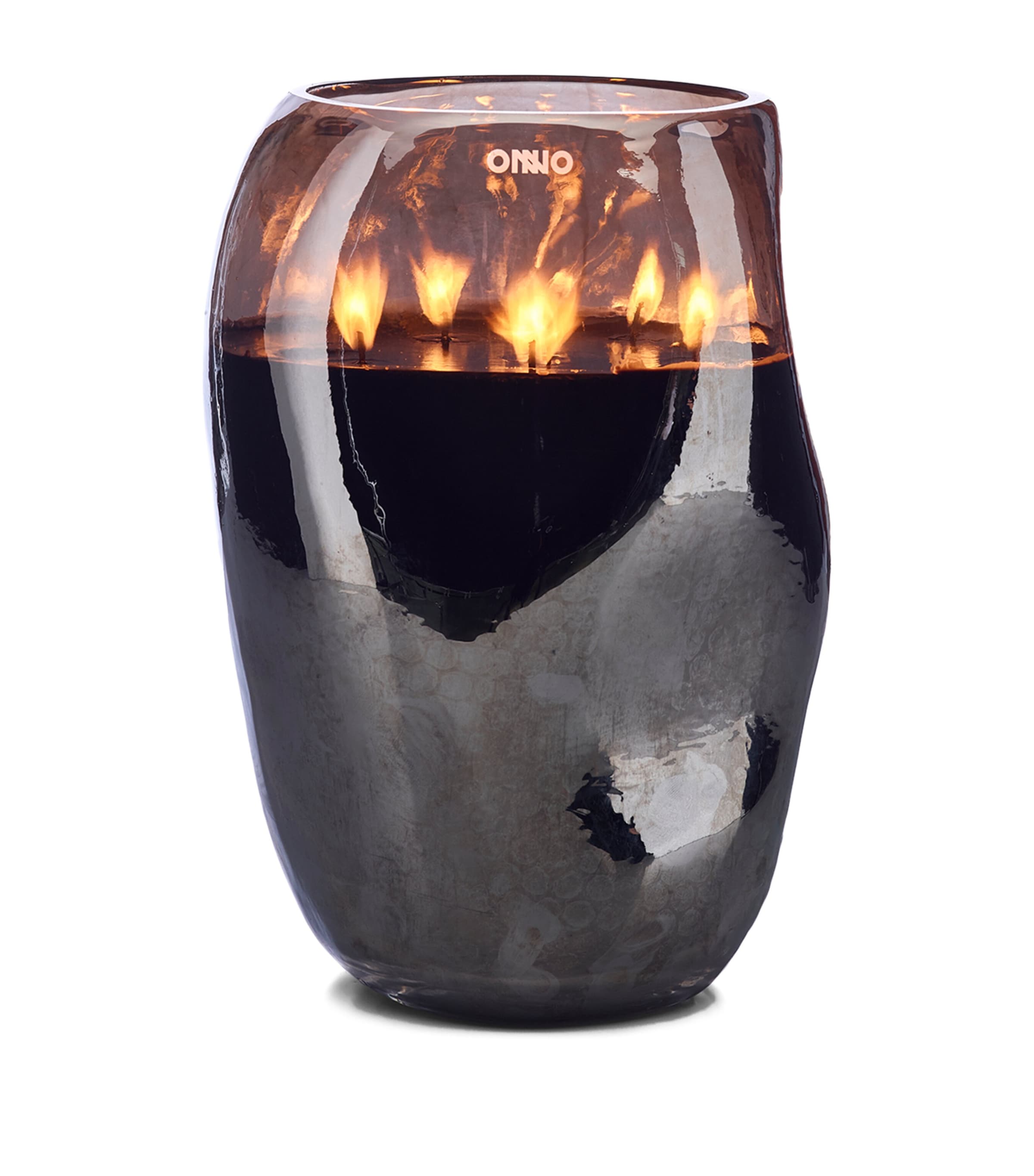 Onno Extra Large Muse Cape Smoked Grey Candle In Grey