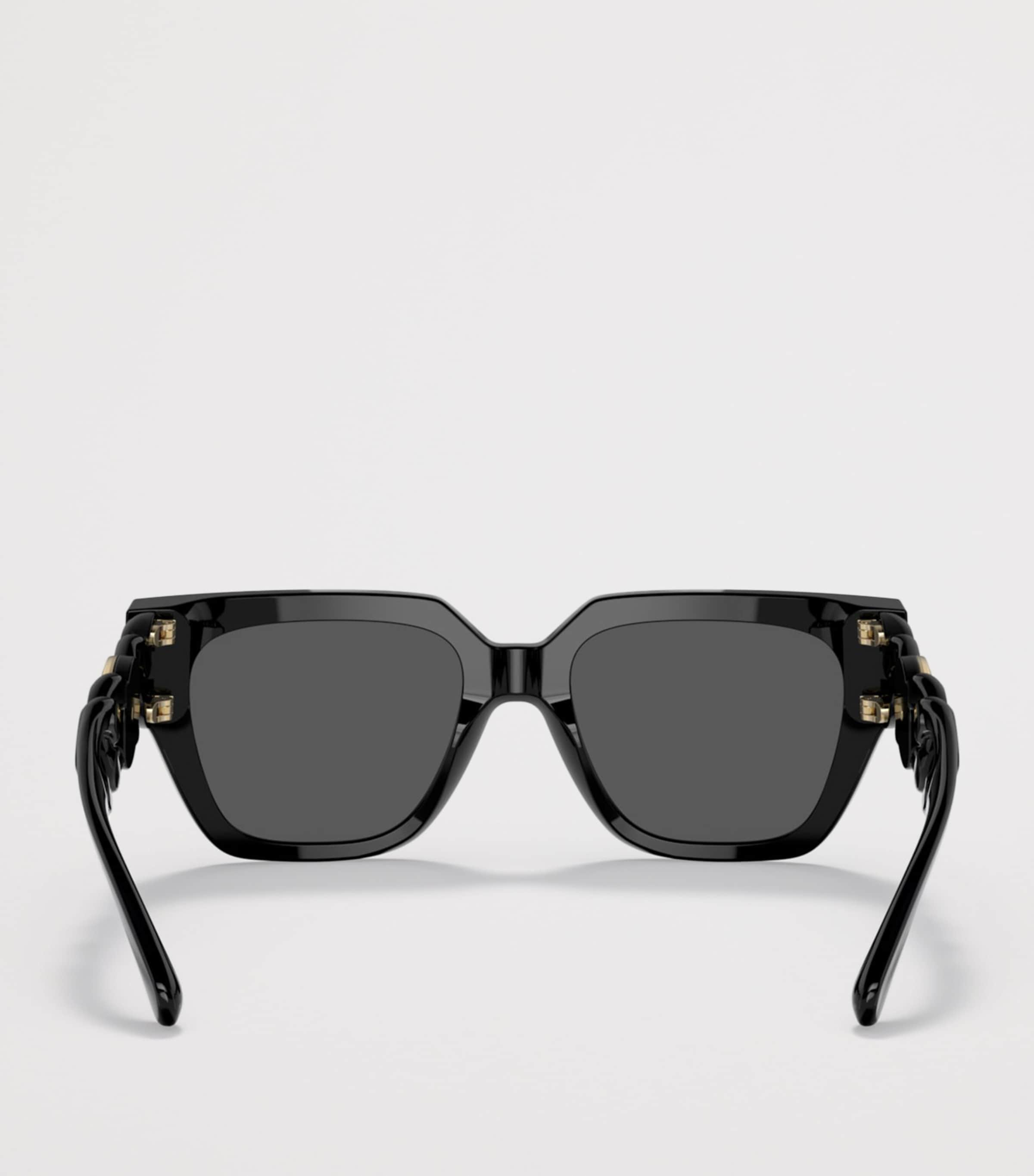Versace Square Sunglasses Black Image 4