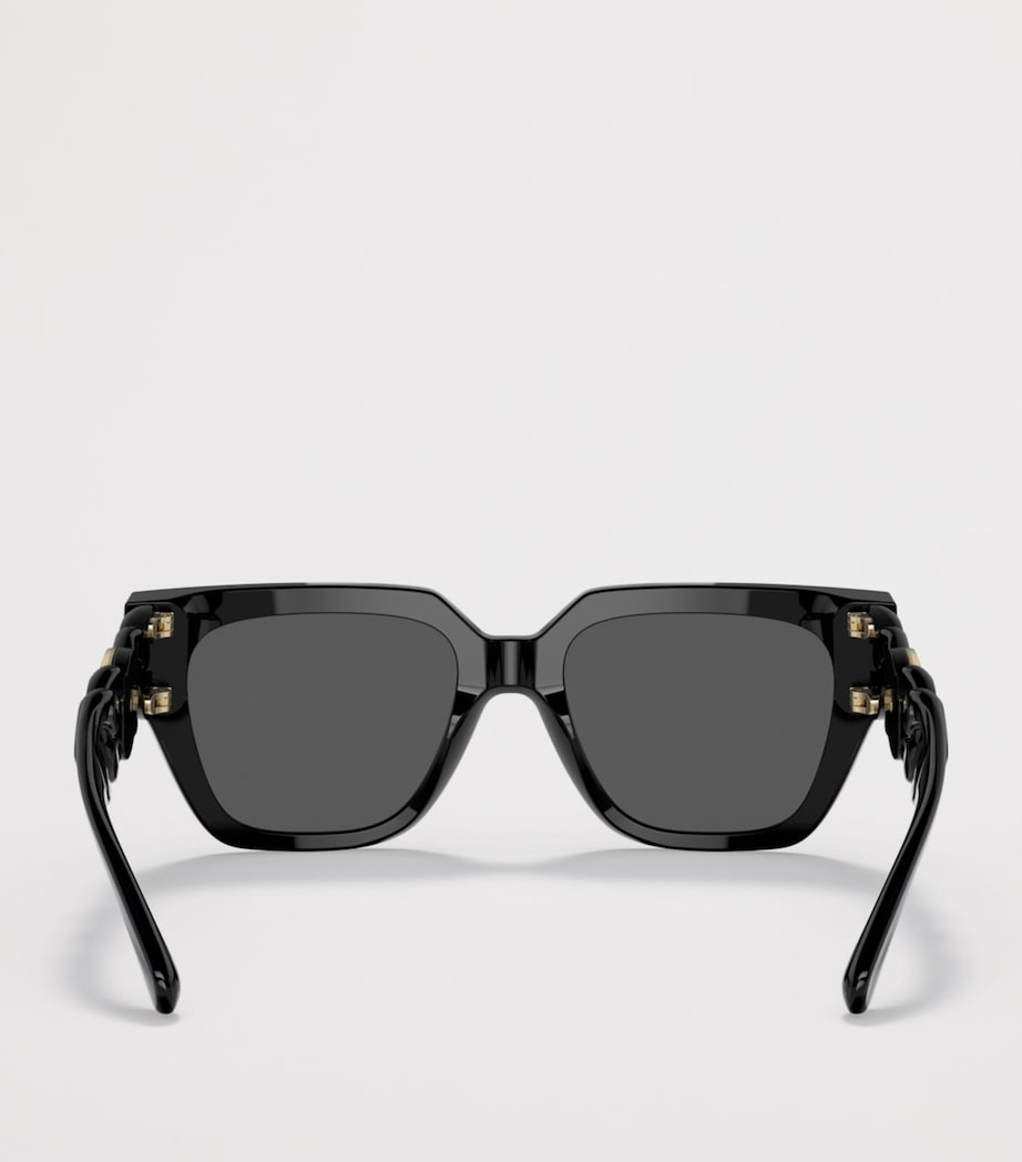 Versace Square Sunglasses Black Image 4
