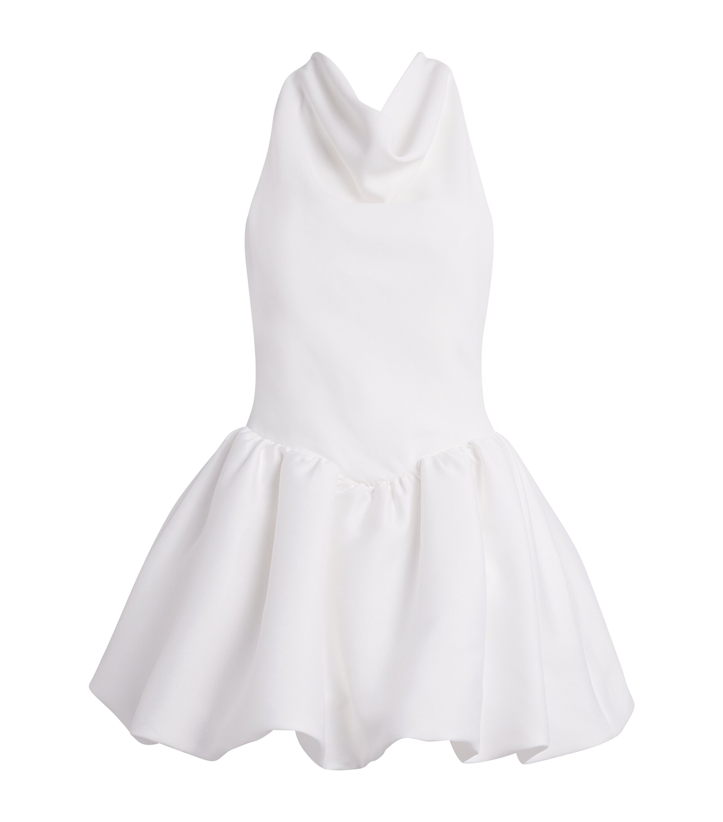 Self-Portrait Crepe Halterneck Mini Dress | Partywear | Womens | Dresses | Women Clothing | Mini Dresses | Party Dresses | Designers | Self Portrait