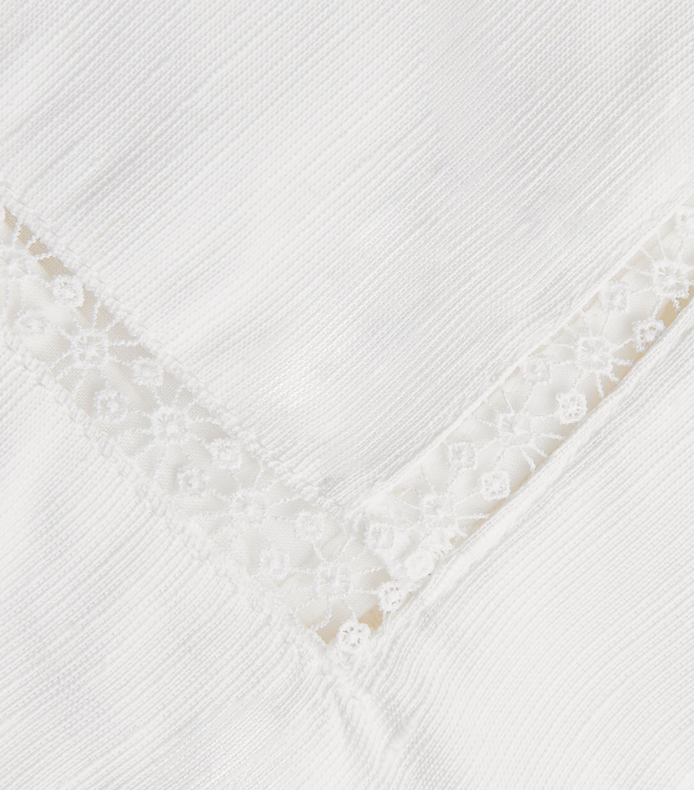 Maje Womens Embroidered Shorts White Image 6