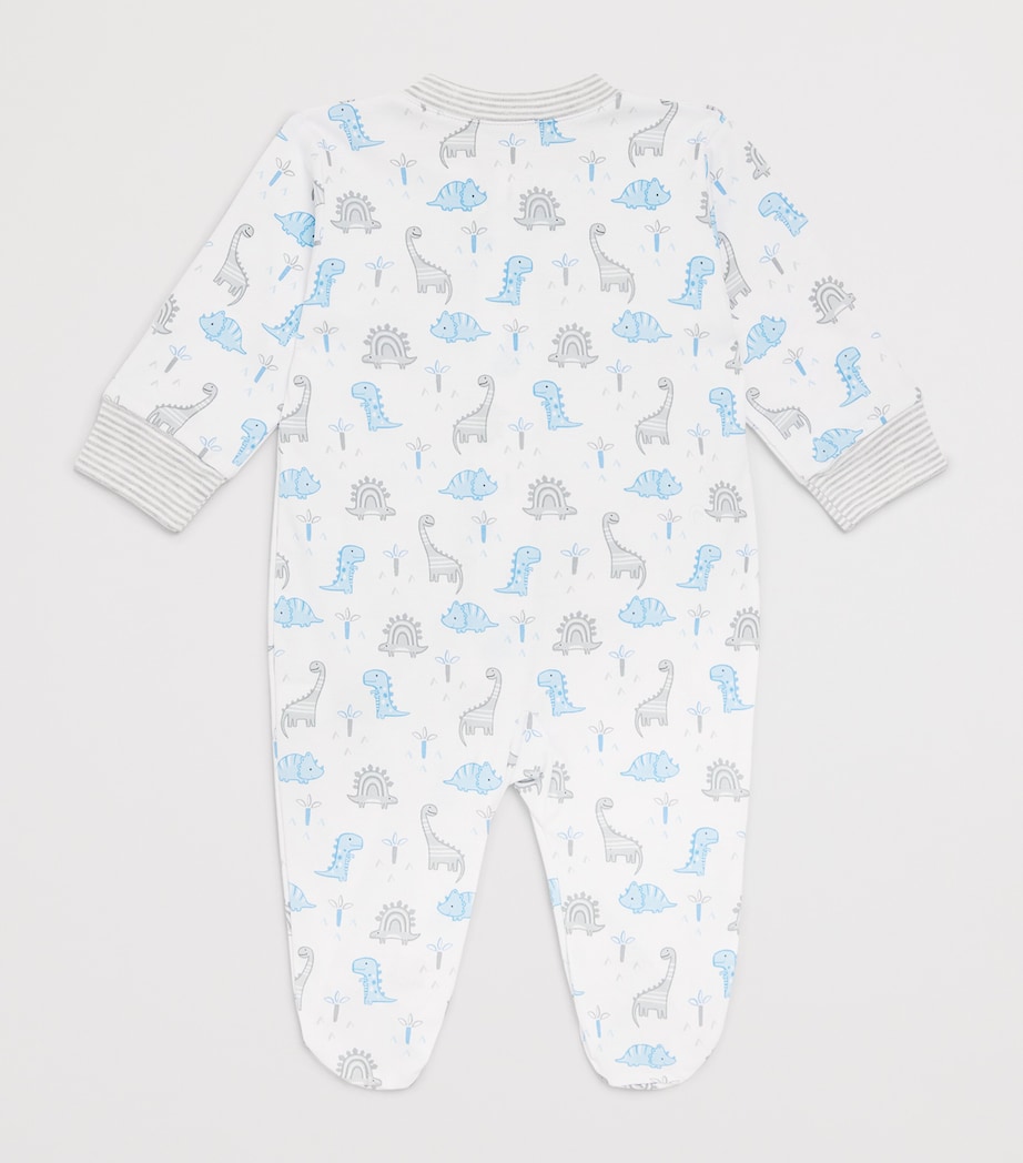 Kissy Kissy Pima Cotton Dinosaur Print All-In-One (0-9 Months) Multi Image 2