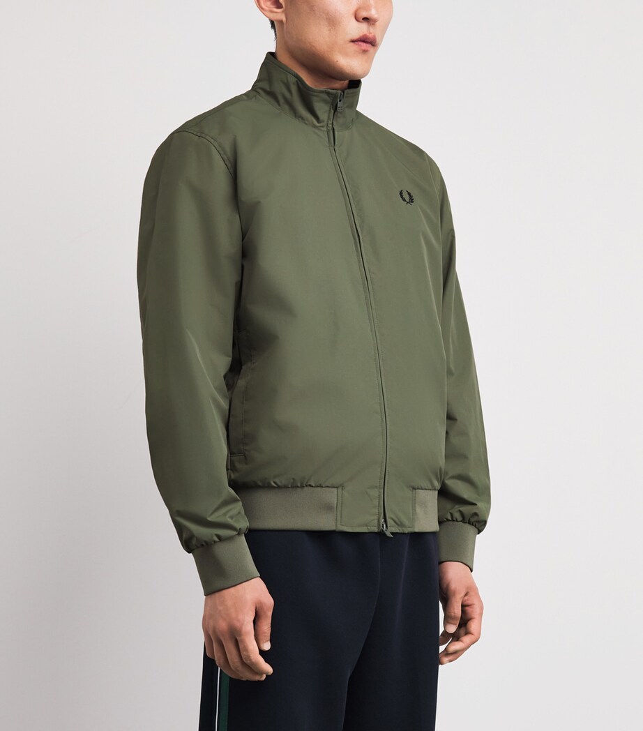 Fred Perry Mens Brentham Jacket Laurel Wreath Gr Image 4