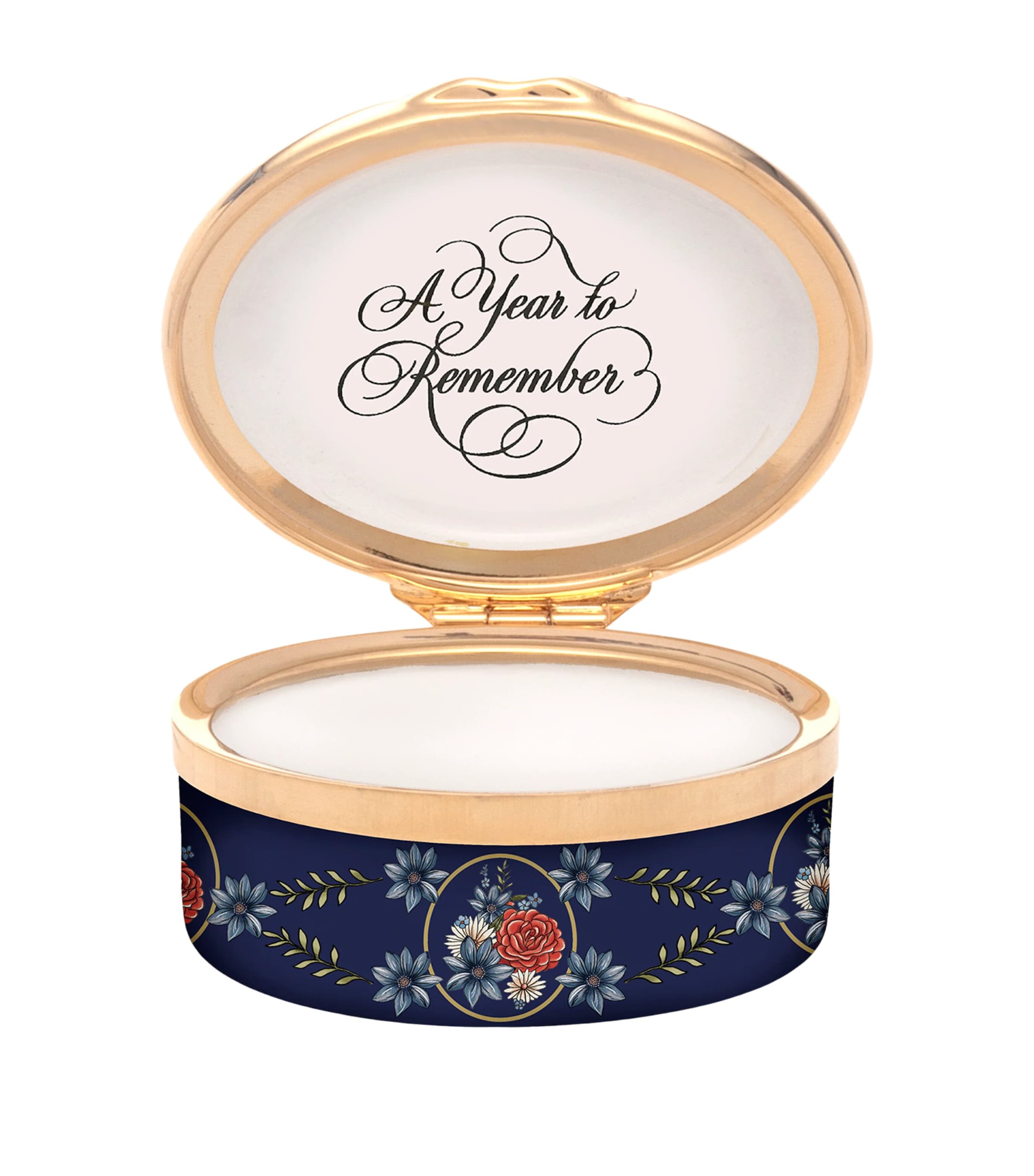 Halcyon Days Enamel Annual Year 2026 Box Blue Image 2