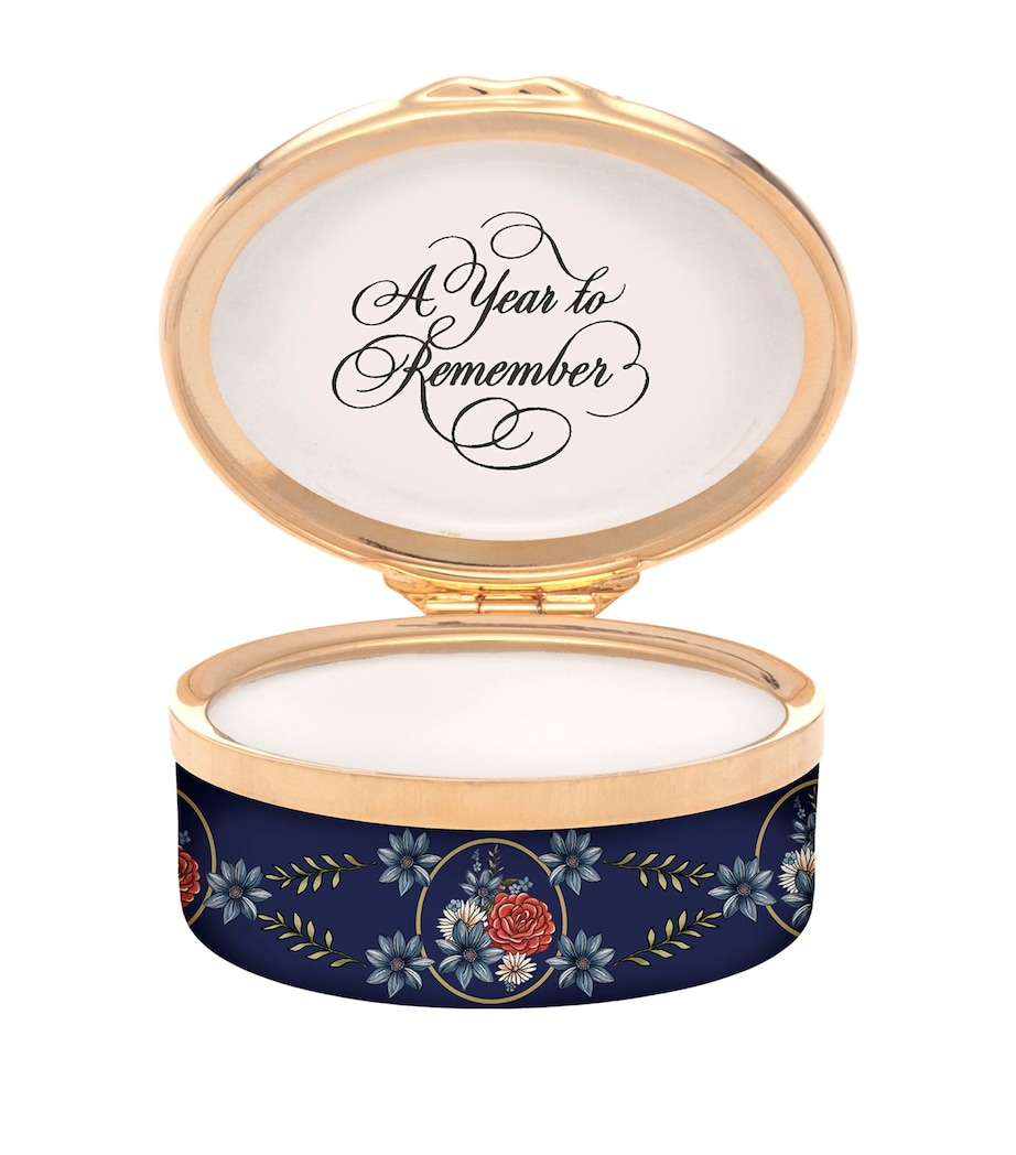 Halcyon Days Enamel Annual Year 2026 Box Blue Image 2