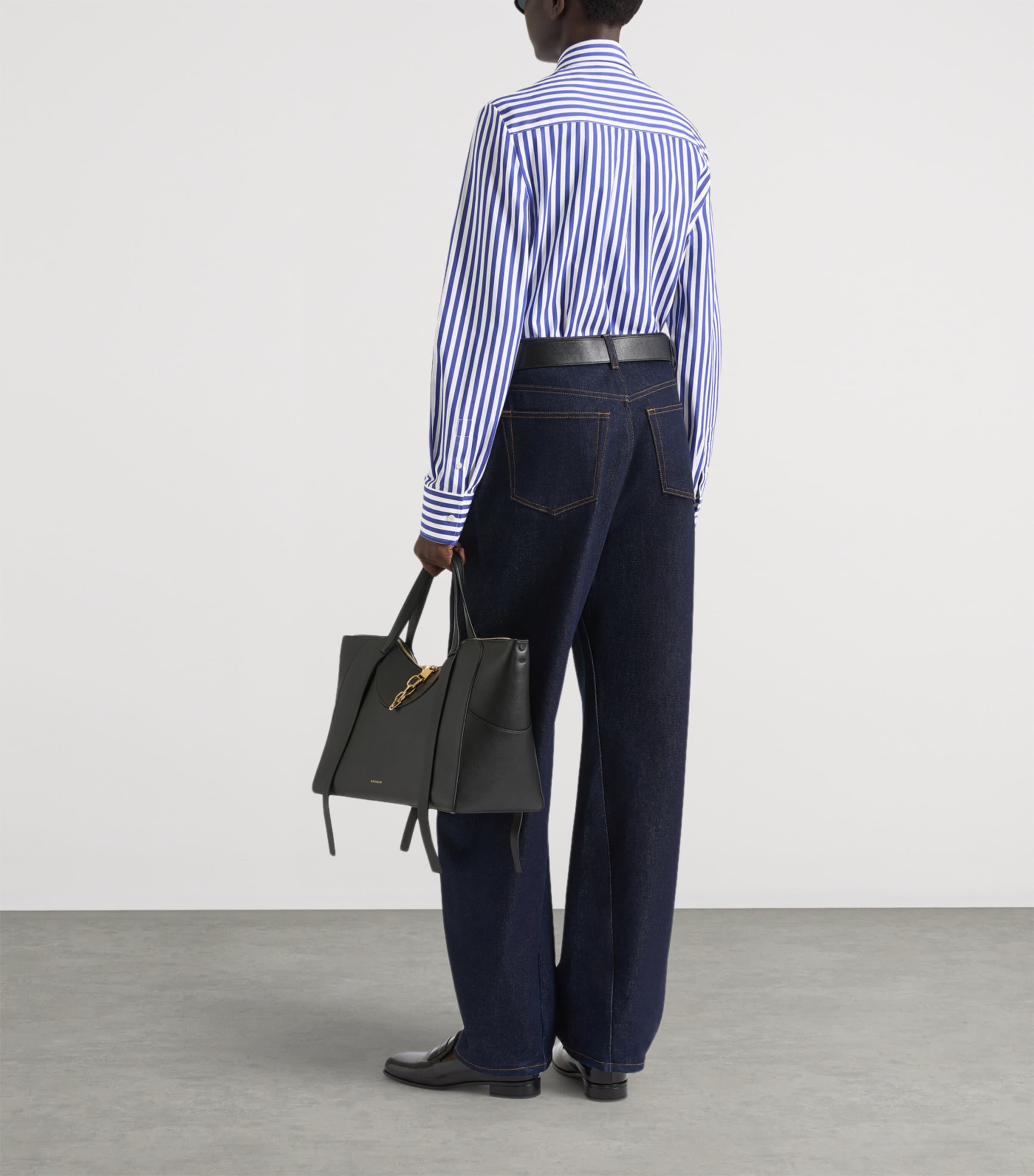 Givenchy Womens Cotton Stripe Shirt Image 3