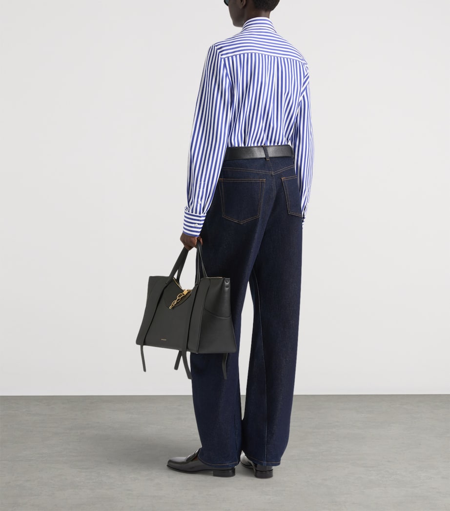 Givenchy Womens Cotton Stripe Shirt Image 3