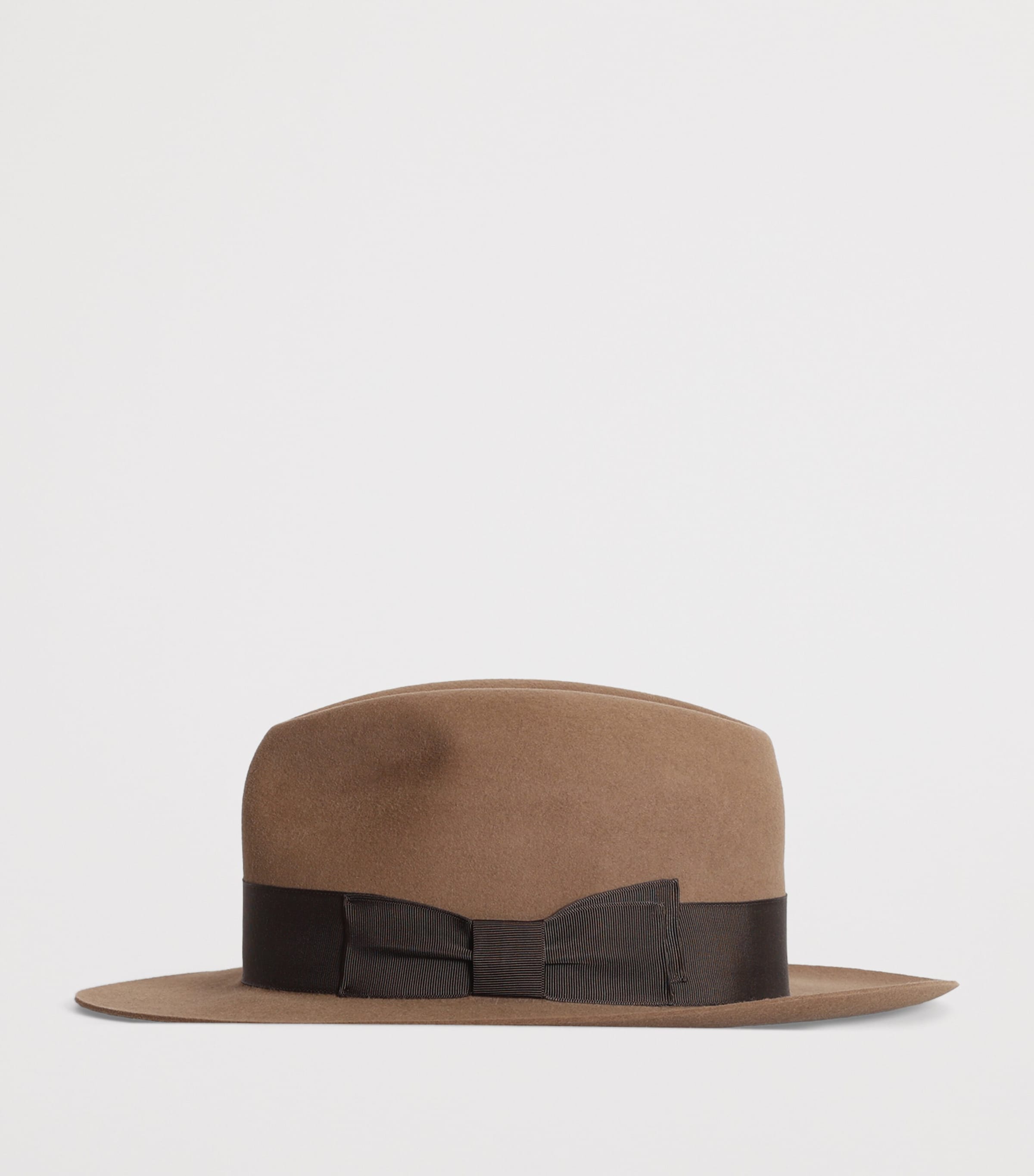 Rabbit Felt Junior Poet Fedora LATTE Image 4