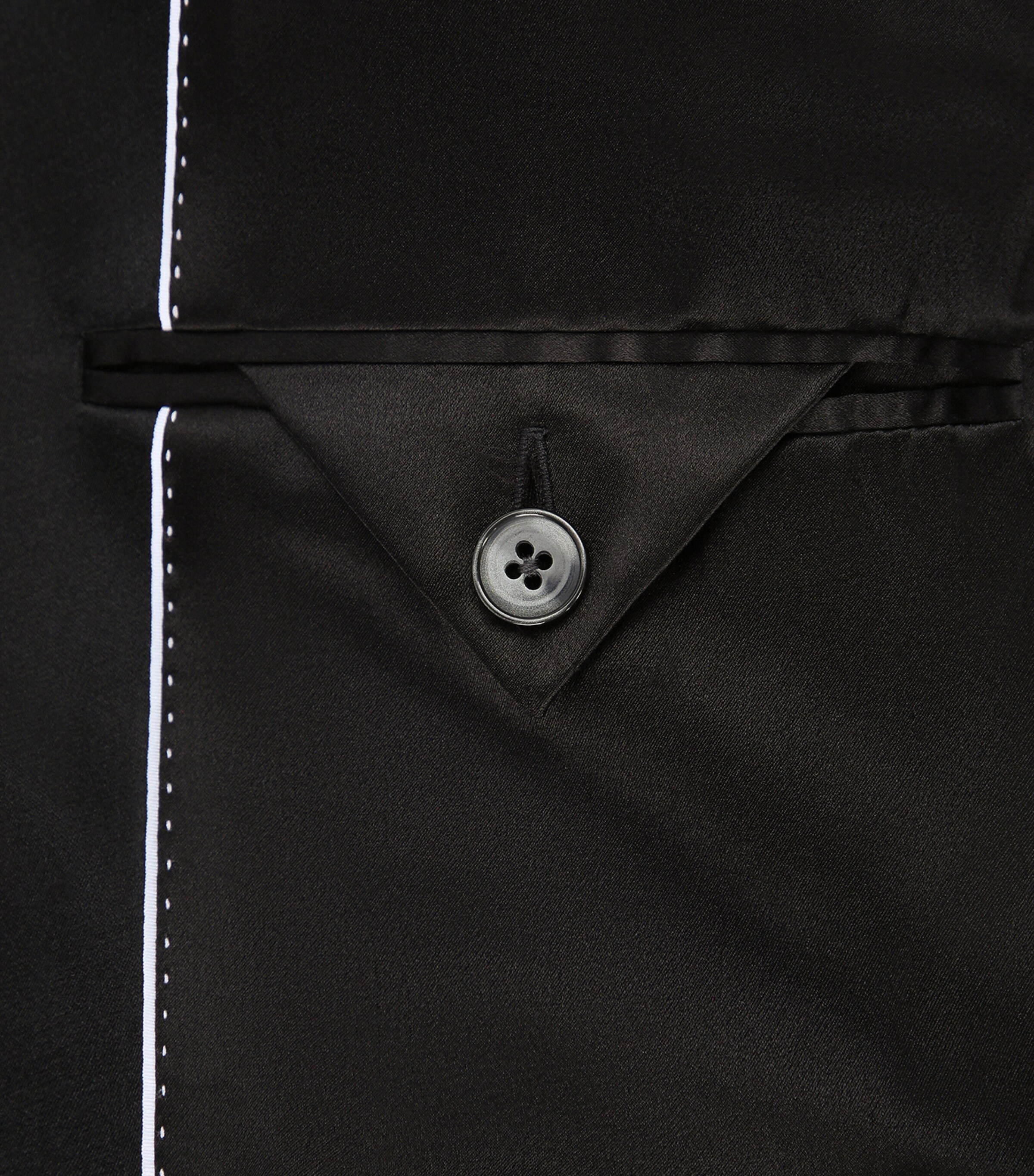 Cropped Blazer N0000-BLACK Image 8