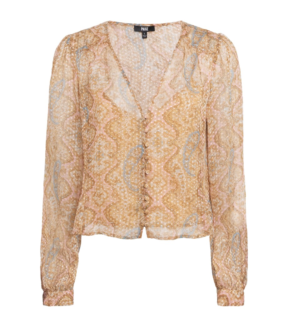 Devoré Dezi Blouse HONEY MULTI Image 1