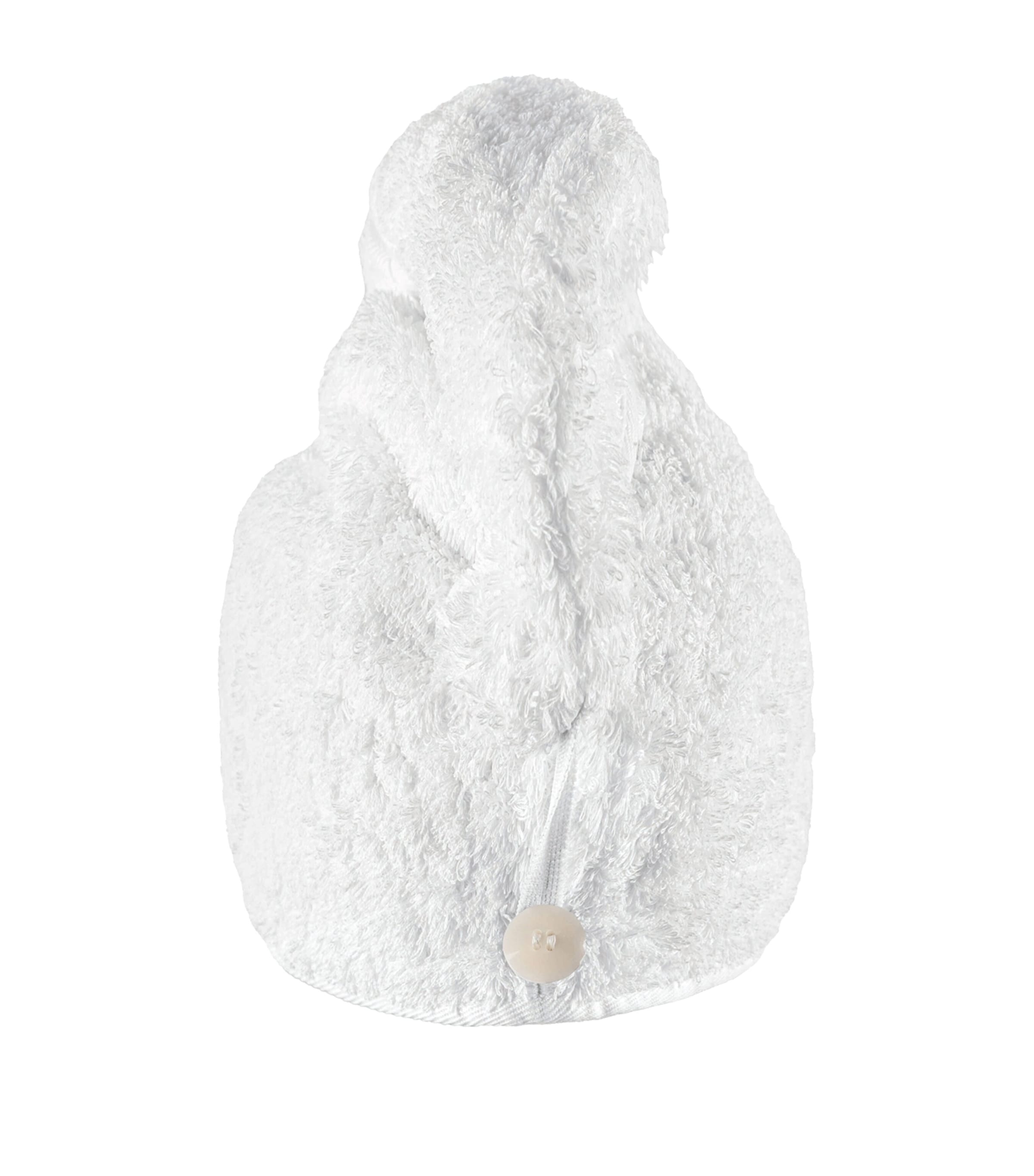 Egyptian Cotton Egoist Hair Towel (75cm x 23cm) WHITE Image 2