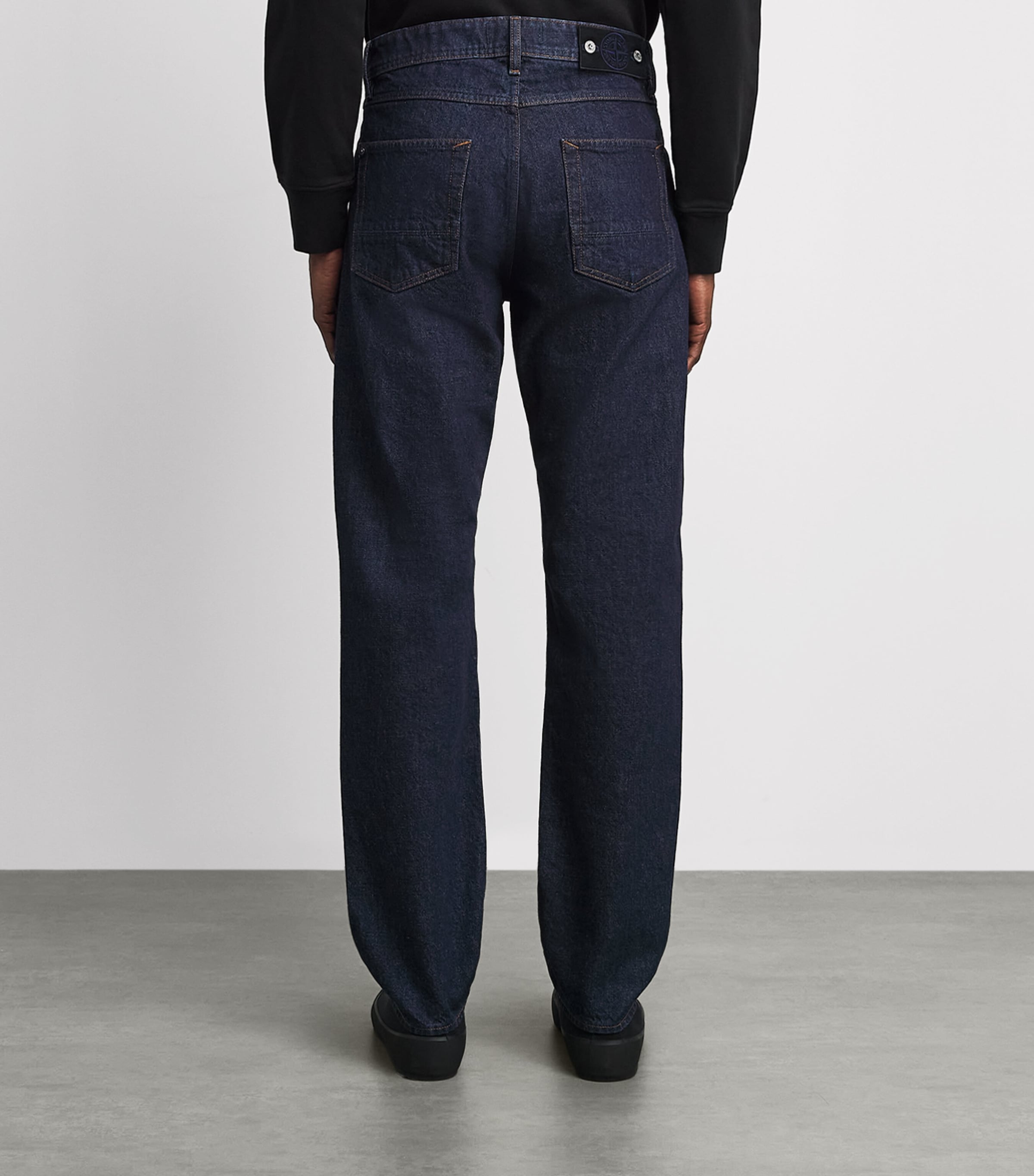 Stone Island Mens Straight Jeans Image 5