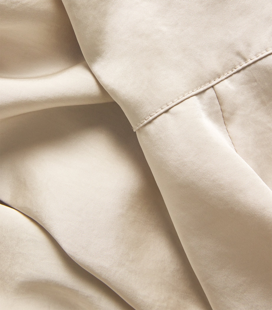 Satin Shirt ICE BEIGE Image 5
