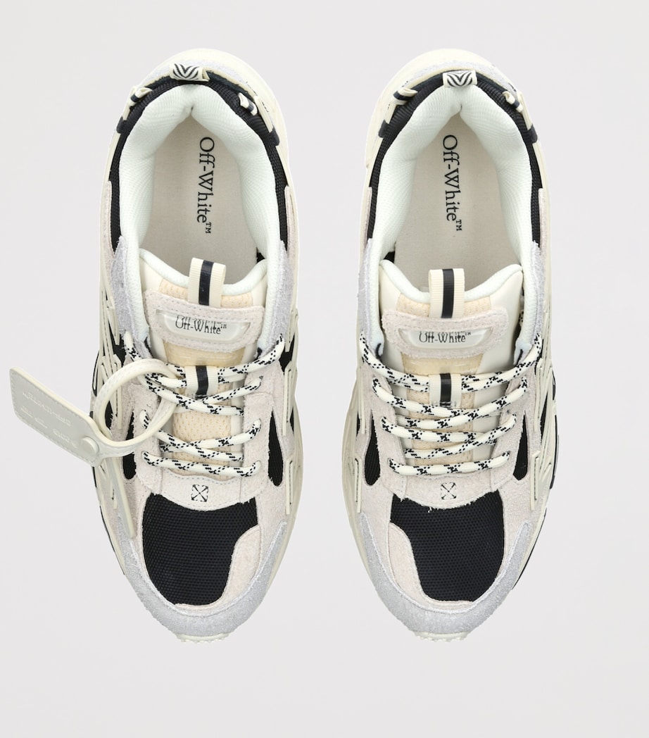 Suede Be Right Back Sneakers WHITE/BLK Image 4