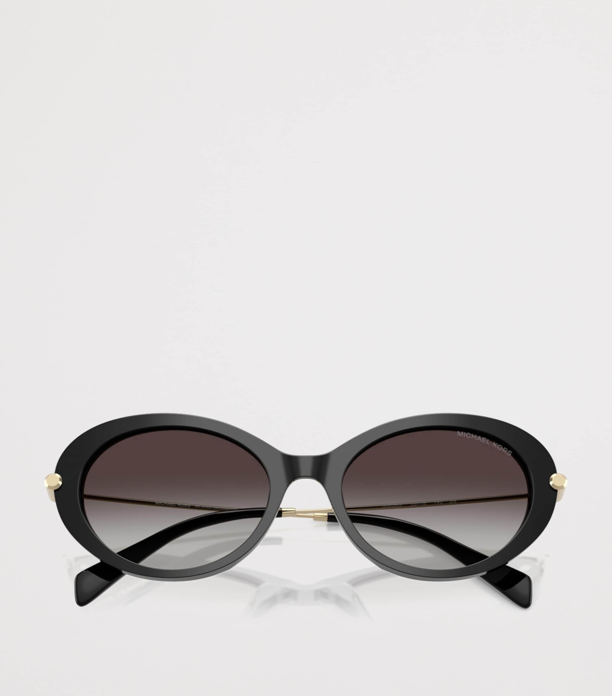 Michael Kors Rockaway Oval Sunglasses Black Image 5