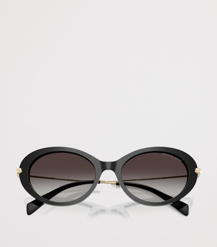 Michael Kors Rockaway Oval Sunglasses Black Image 5