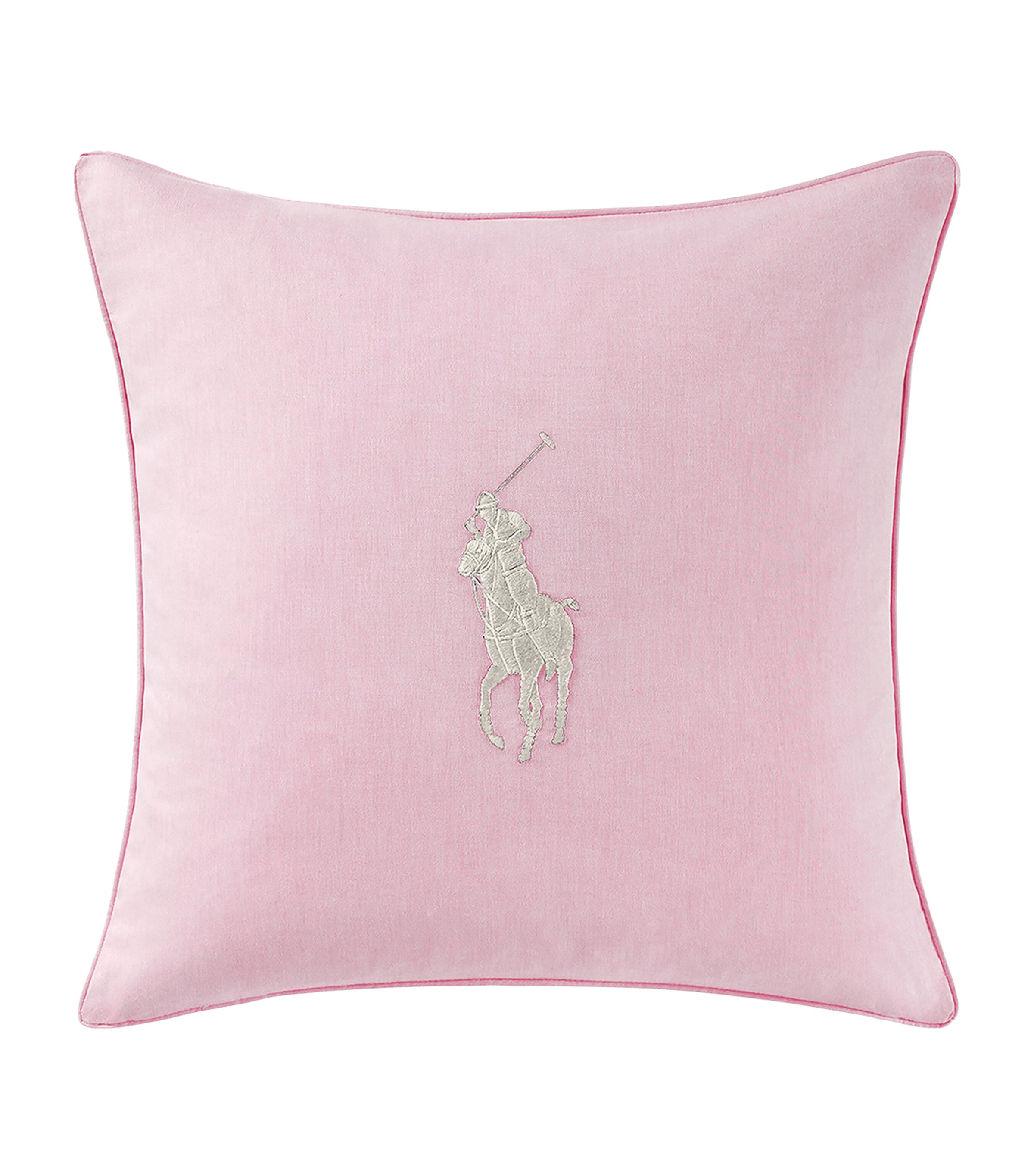 Ralph Lauren Oxford Cushion Cover In Pink