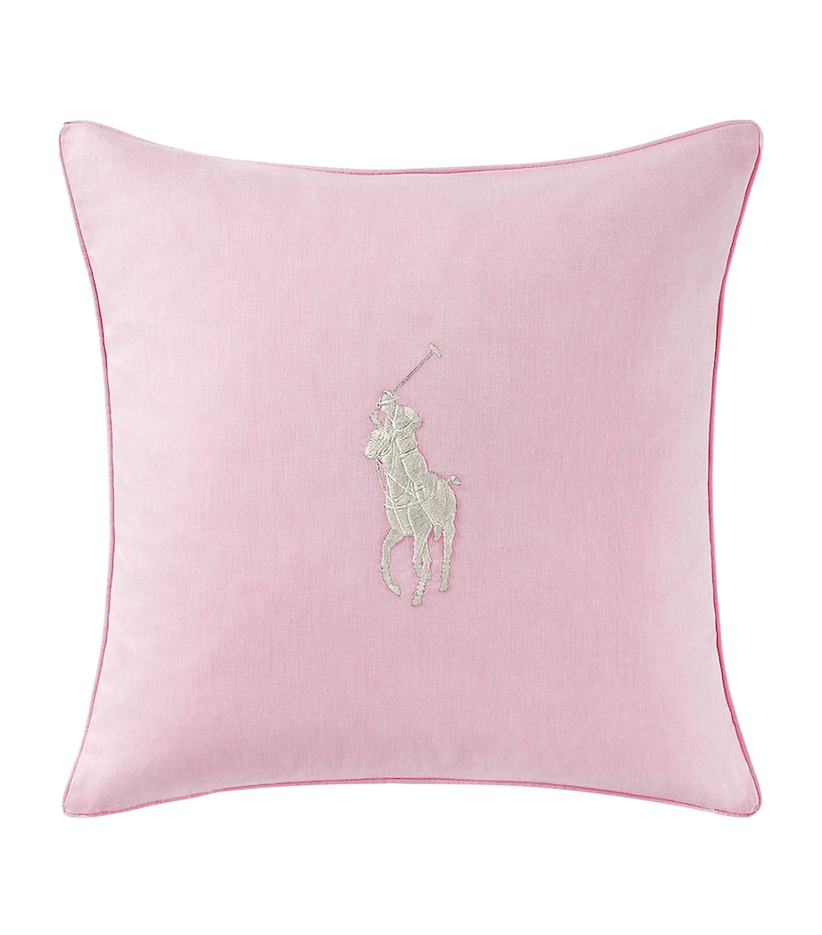 Ralph Lauren Home Oxford Cushion Cover (50cm x 50cm) Rosette Image 1