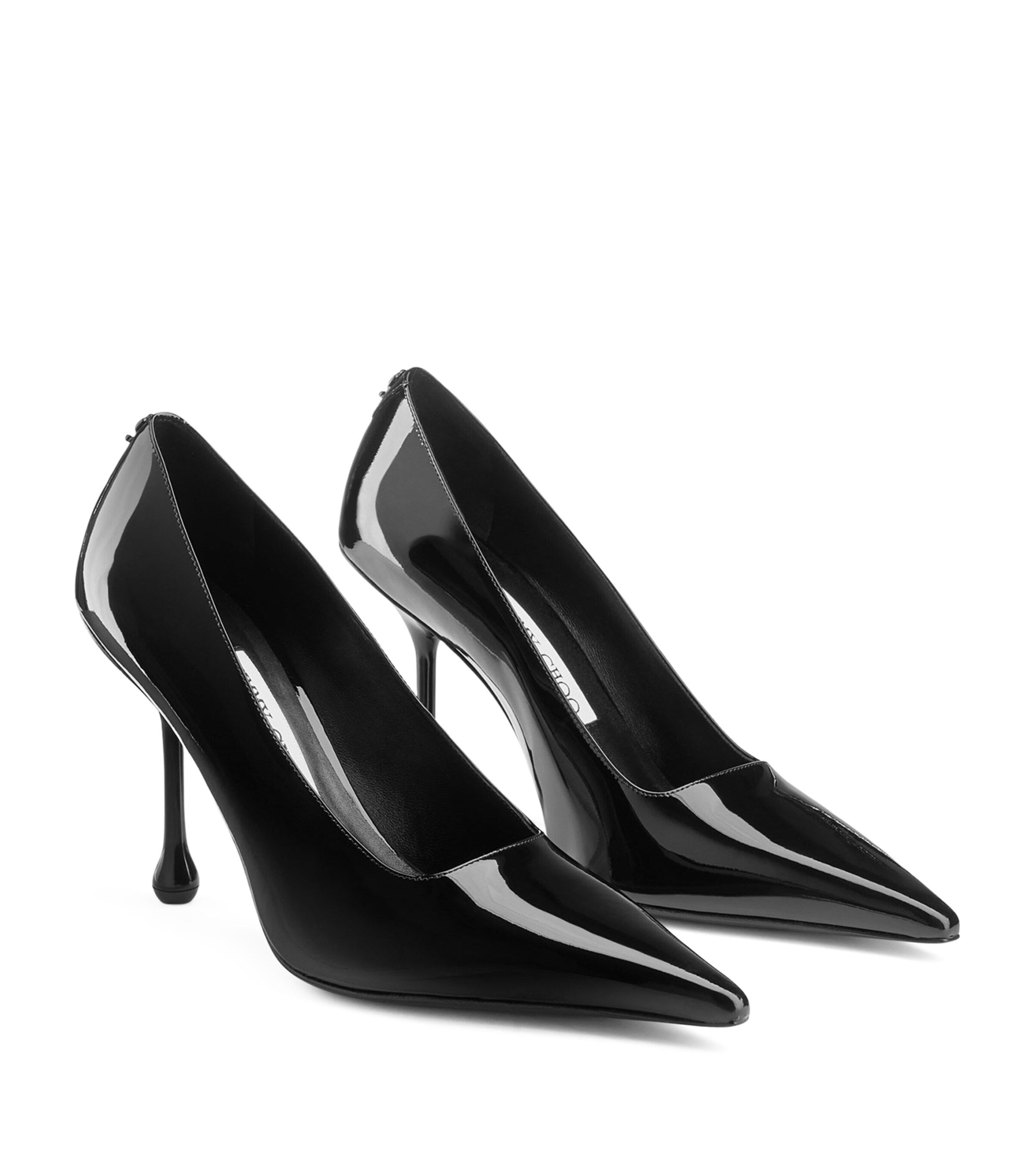 Jimmy Choo Ixia 95 Patent Leather Pumps Black Image 4