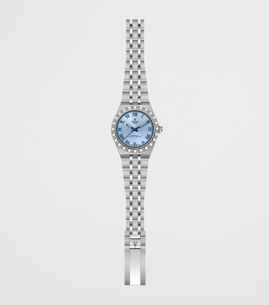 TUDOR Royal Stainless Steel Watch 30mm Blue Image 2