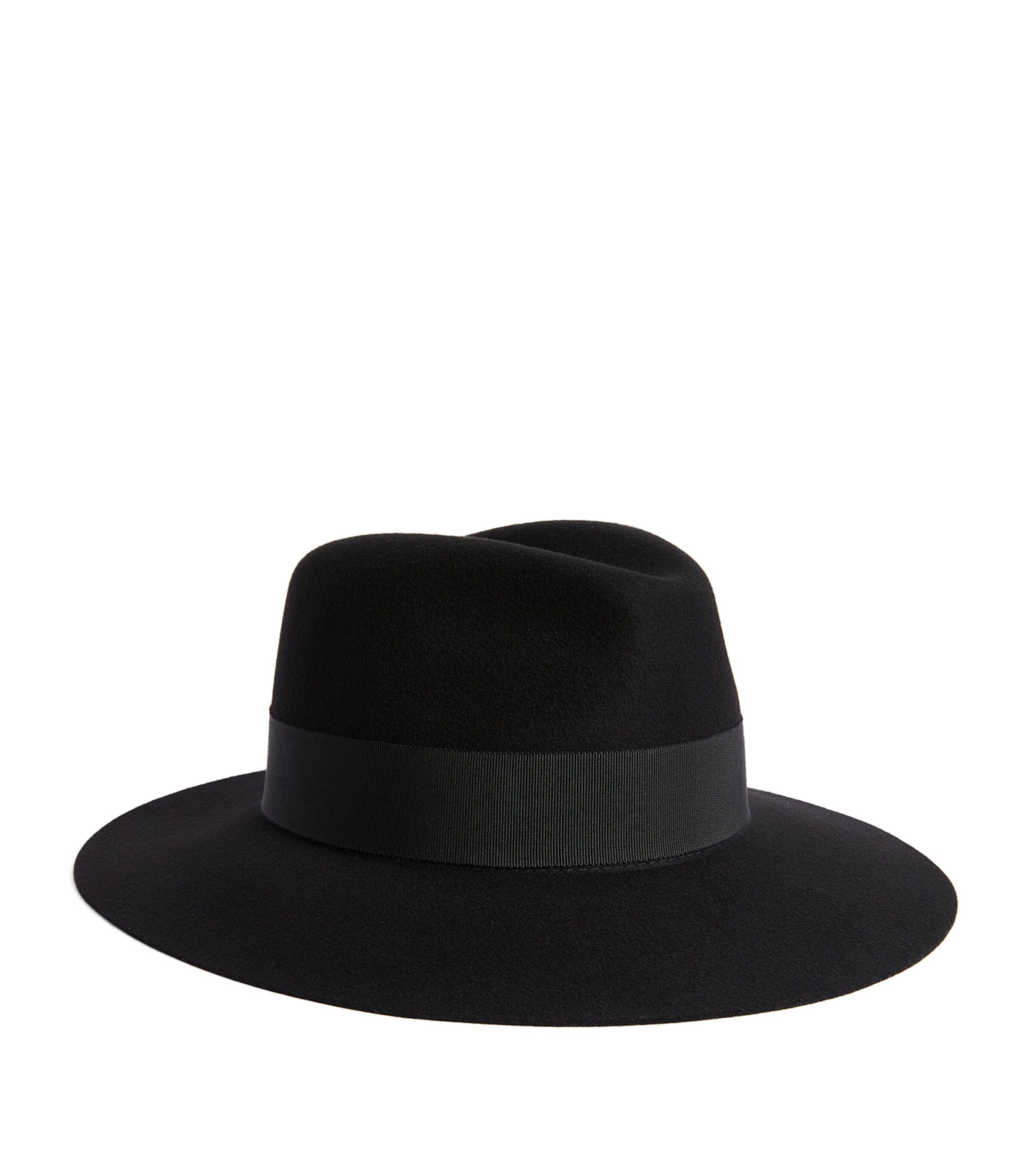 Maison Michel Wool Felt Henrietta Hat Black Image 3