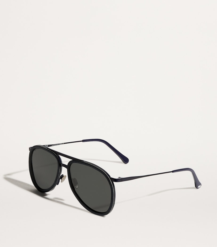 x Shelter Wood Frame Sunglasses 605 MIDNIGHT Image 2