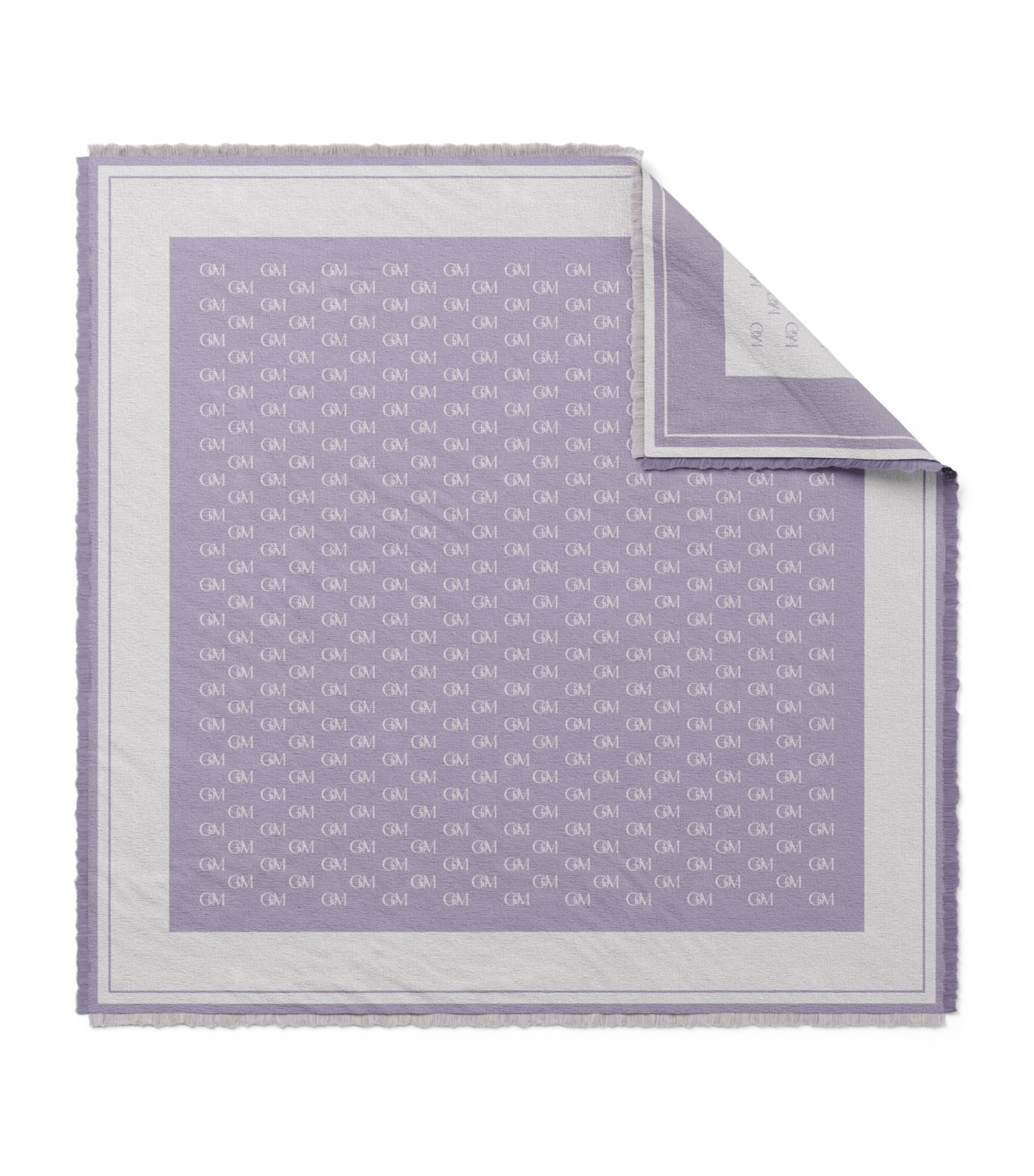 Grace De Monaco Silk The Monogram Scarf