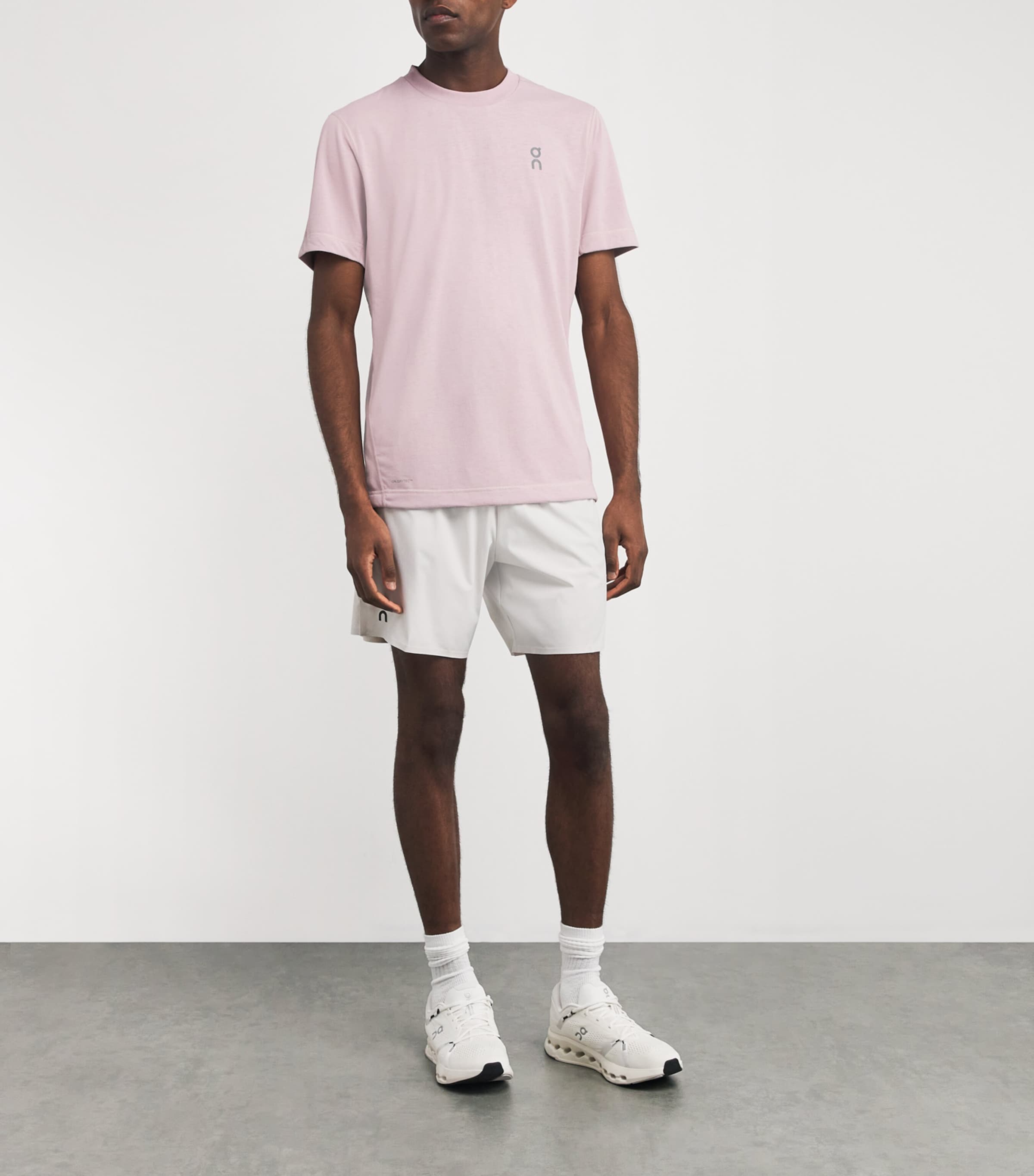 On Mens Train T-Shirt Mauve Image 2