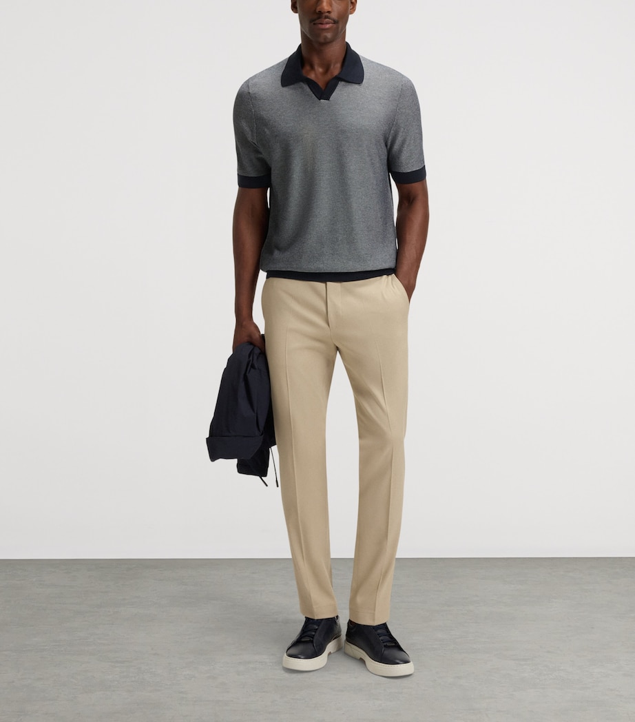 Cotton-Silk Polo Shirt 404 Image 2