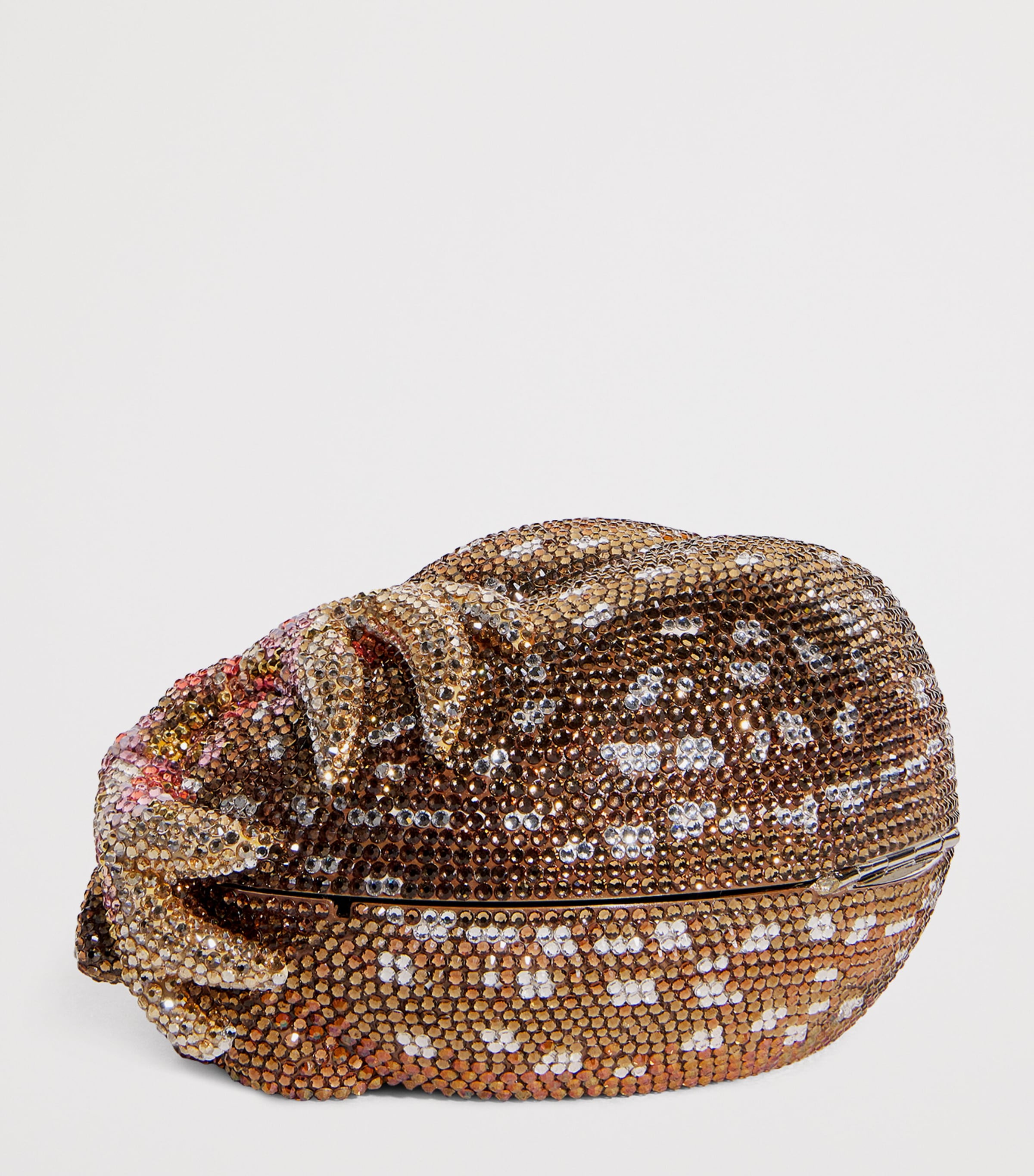 Judith Leiber Embellished Fawn Buttercup Clutch Bag Stzmt Image 3