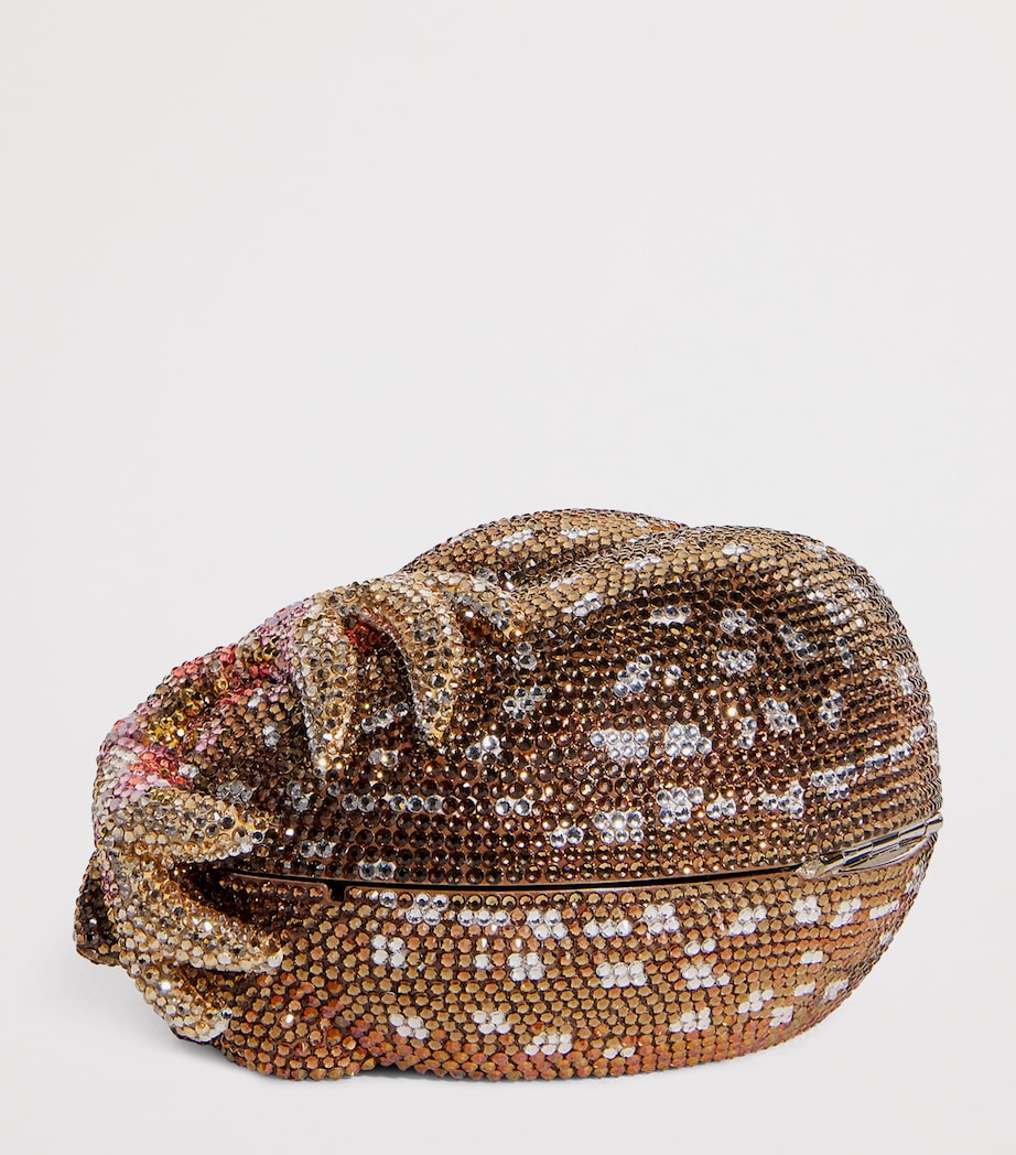 Judith Leiber Embellished Fawn Buttercup Clutch Bag Stzmt Image 3