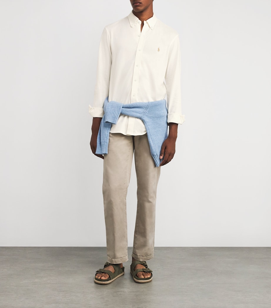 Cotton Featherweight Mesh Shirt NATURAL Image 2