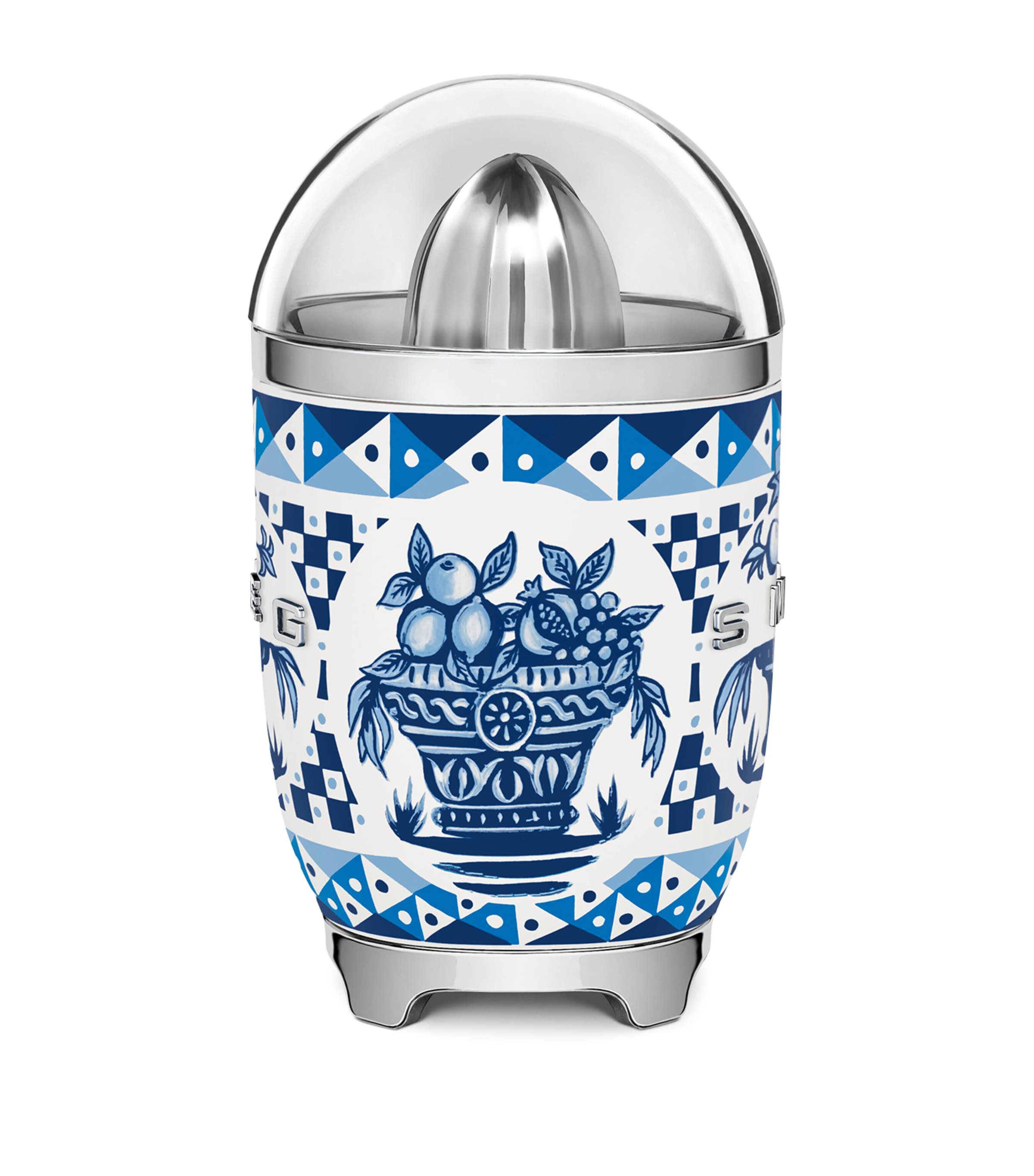 x Dolce & Gabbana Blu Mediterraneo Citrus Juicer WHITE & BLUE Image 6