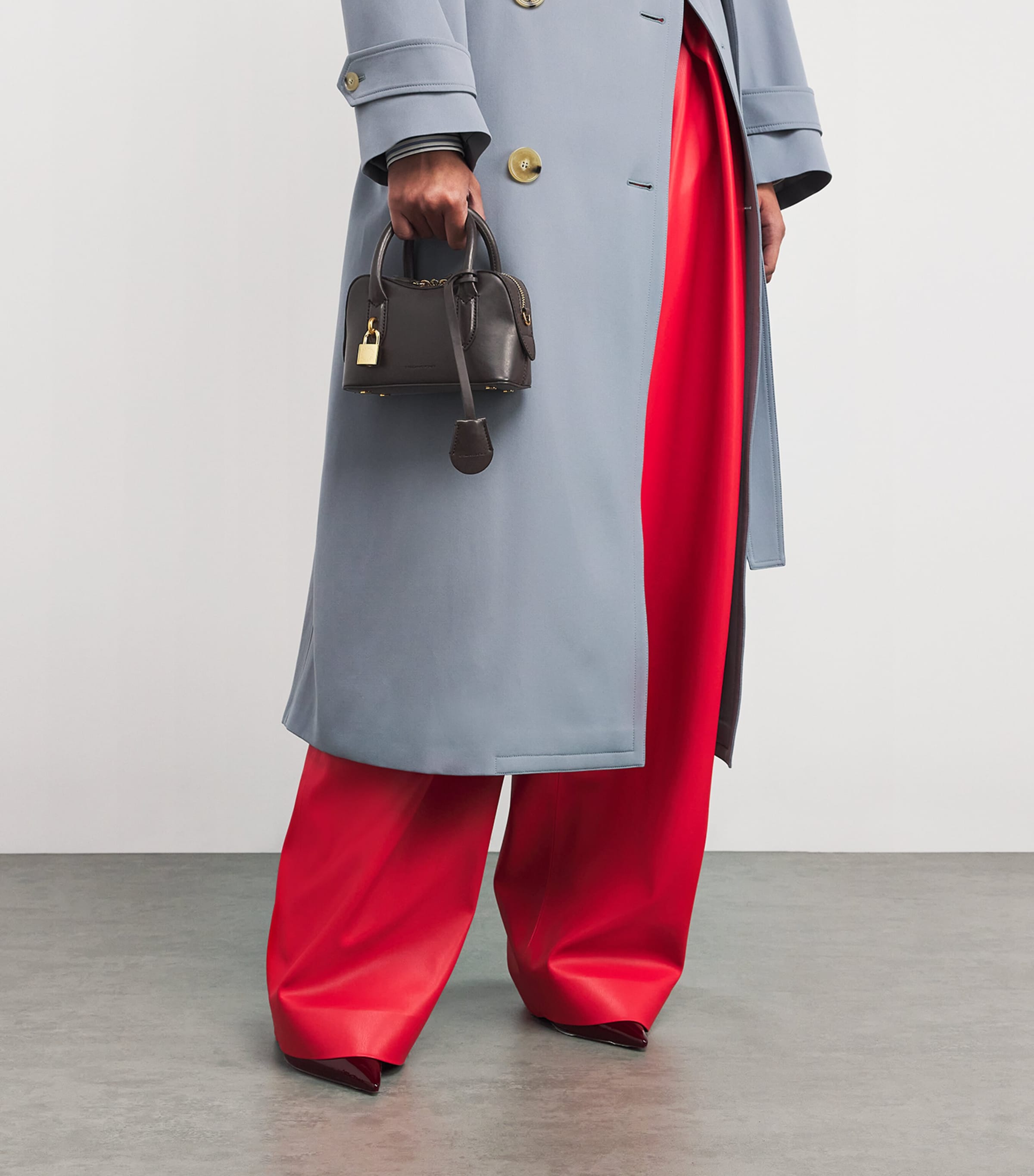 Tiny Vegan Leather Ryder Top-Handle Bag 2102 DARK ESPRESSO Image 2