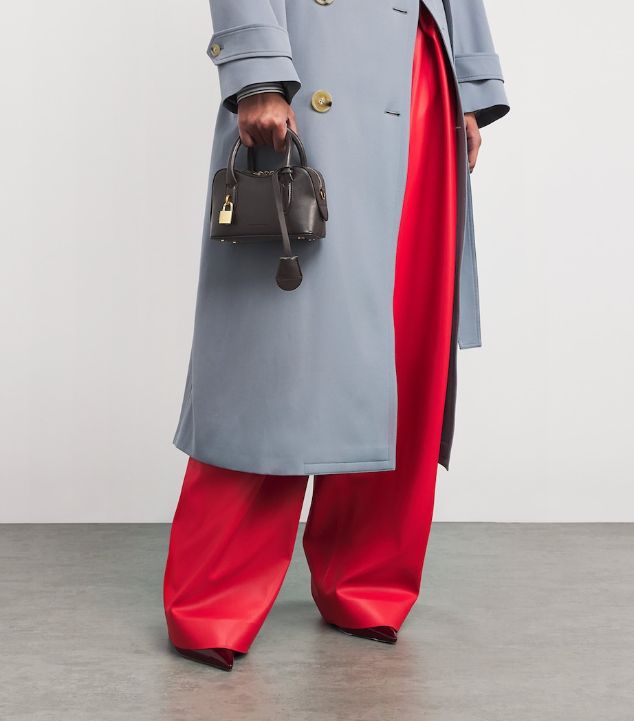 Tiny Vegan Leather Ryder Top-Handle Bag 2102 DARK ESPRESSO Image 2