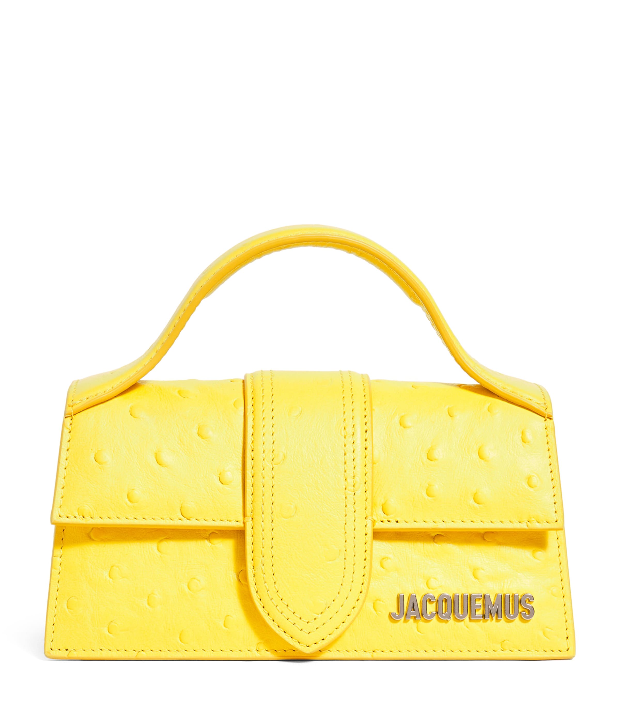 Jacquemus Le Chiquito Moyen Tote Bag | Yellow | FARFETCH