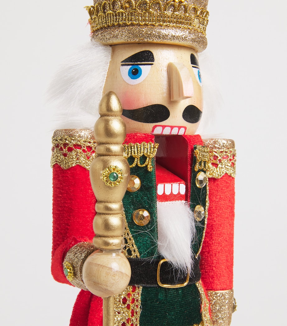 Wooden King Nutcracker (38cm) MULTI Image 2