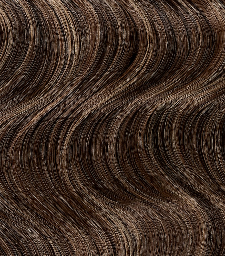 Beauty Works x Huda BARELY THERE Clip-In Hair Extensions Set (18") SPICED OUD Image 2