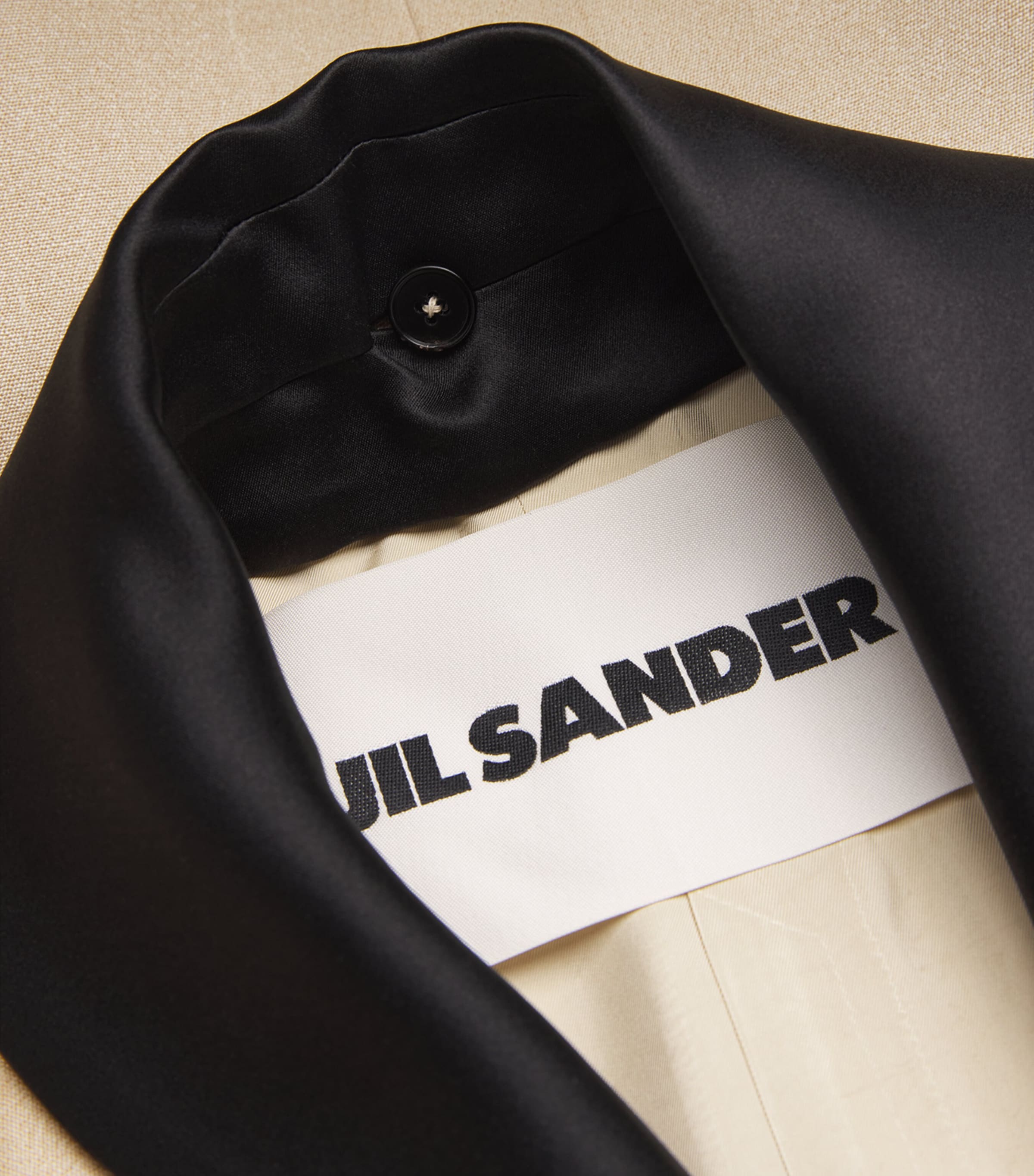 Jil Sander Satin-Trim Blazer | Harrods UK