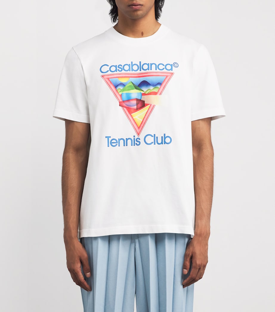 Tennis Club Icon T-Shirt WHITE Image 3